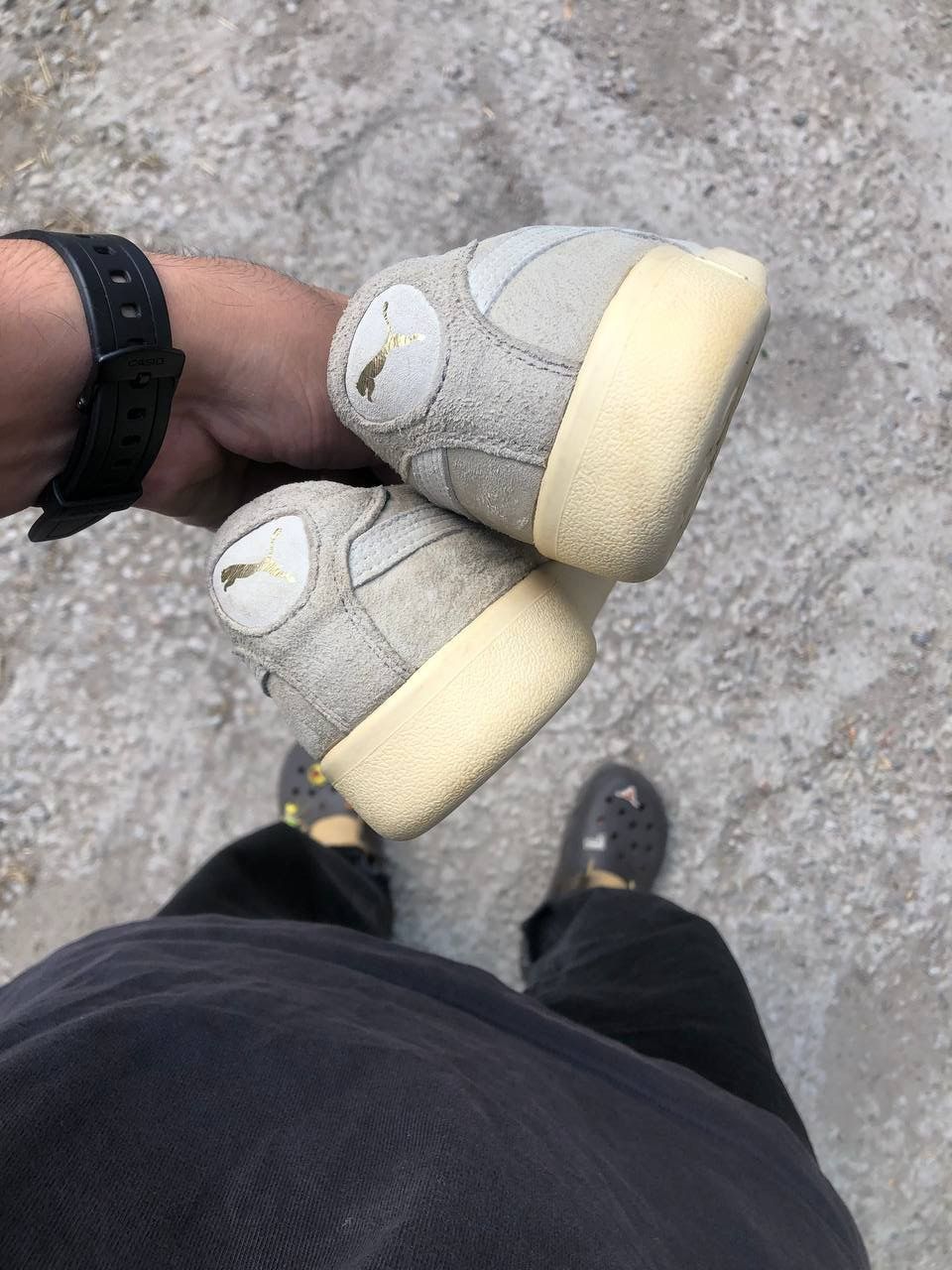 Puma × Vintage VERY RARE PUMA MADRID SPAIN SNEAKERS DESIGNER RETRO Y2K 90s Size US 12 / EU 45 - 5 Thumbnail