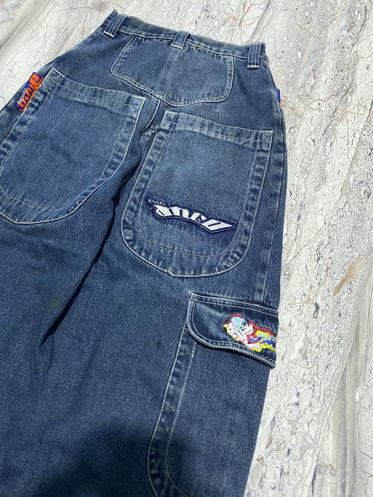 JNCO JNCO FATBOY CARGO PANTS Size US 27 - 2 Thumbnail