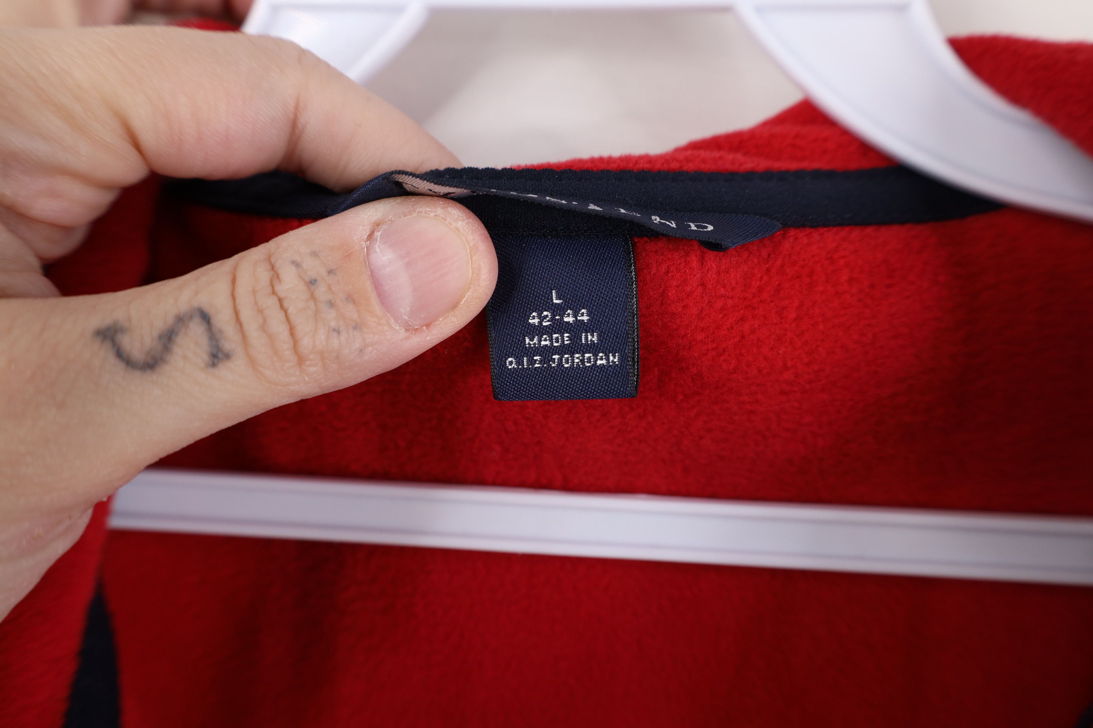 Lands' End × Vintage Deadstock Vintage Y2K Lands End Half Zip Pullover Sweater Size US L / EU 52-54 / 3 - 7 Thumbnail