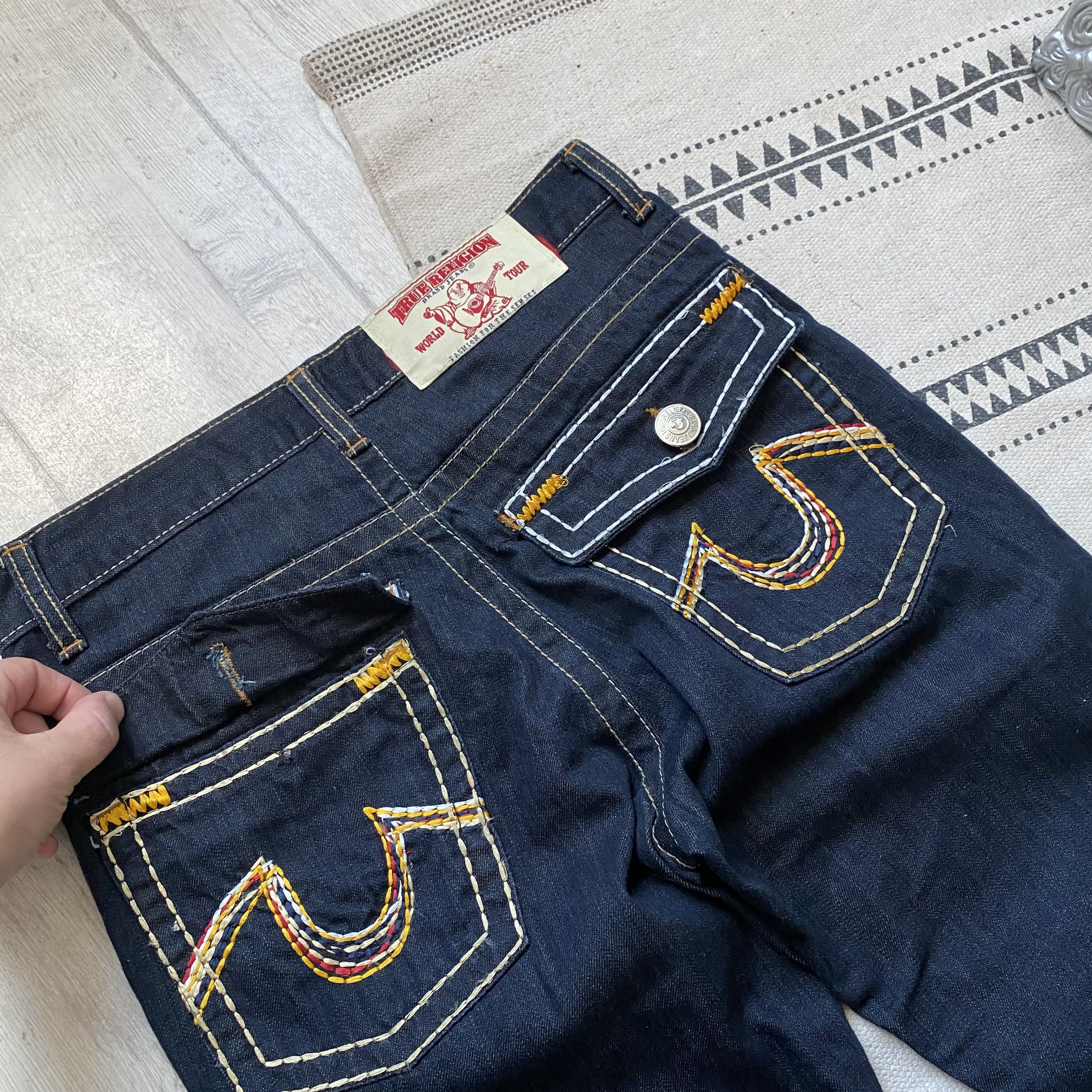 True Religion 👖 Vintage 2000s True Religion slim jeans Y2K Size US 31 - 4 Thumbnail