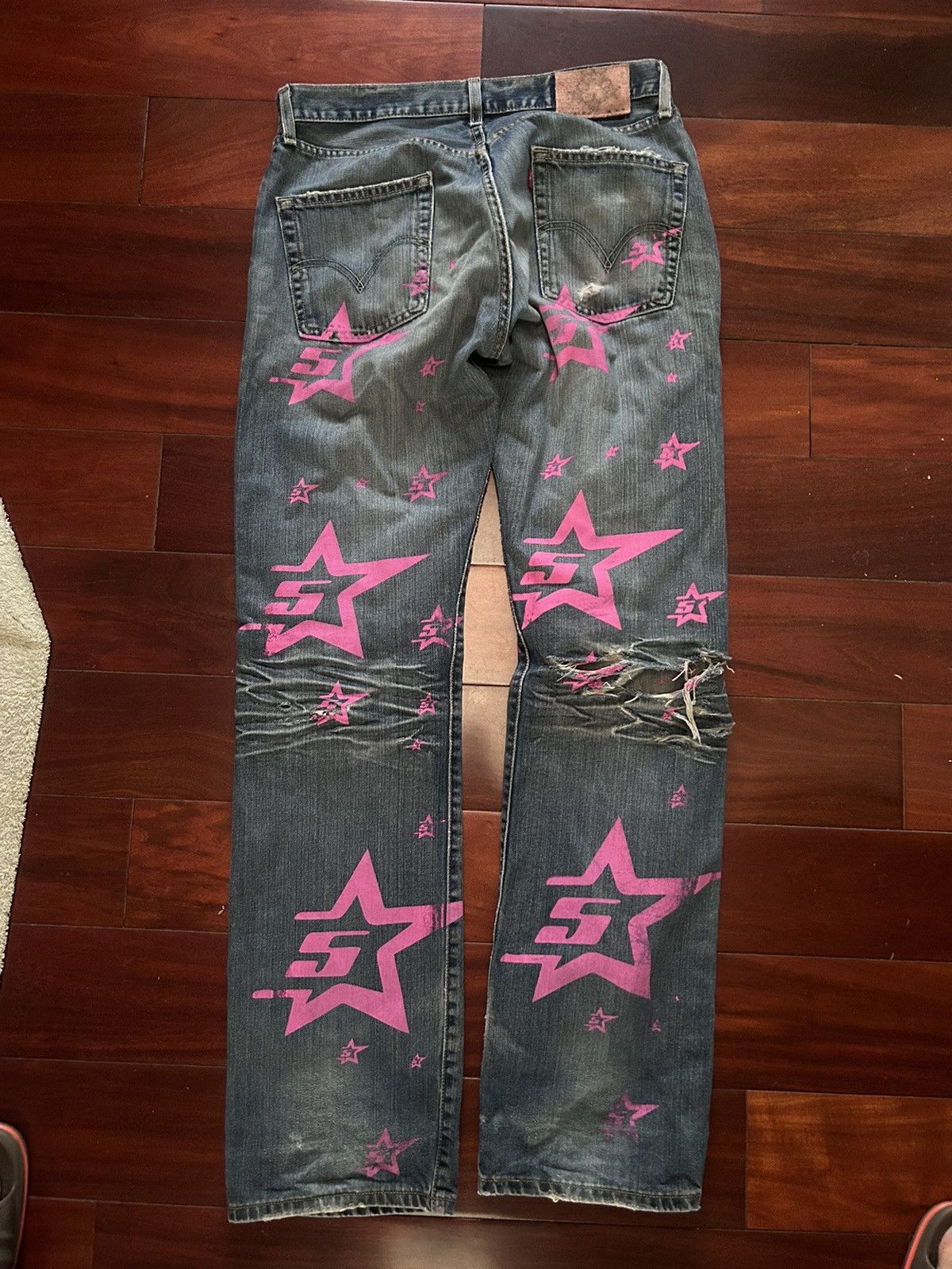 Sp5der Sp5der Sp5 Jeans 32W Spider Worldwide Young Thug Size US 32 / EU 48 - 2 Thumbnail