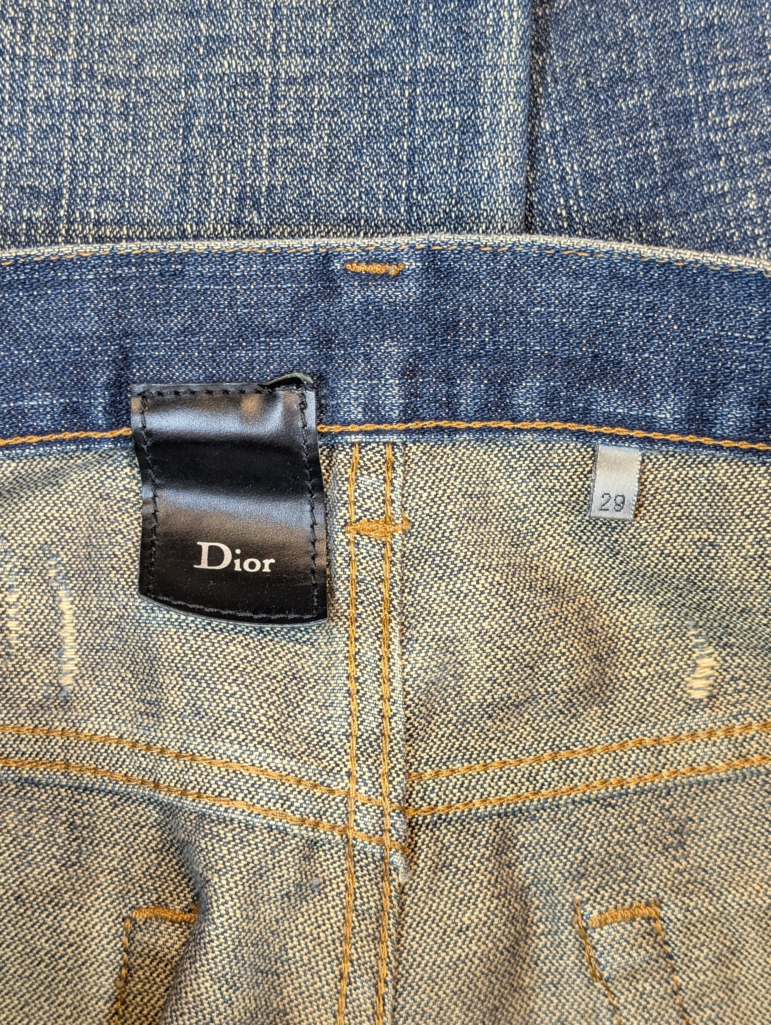 Dior Dior Homme Under My Car SS08 Denim Jeans Kris Van Assche Size US 29 - 4 Thumbnail