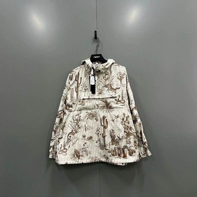 Dior Dior Travis Scott co-branded cactus full-print slanted zipp Size US M / EU 48-50 / 2 - 1 Thumbnail