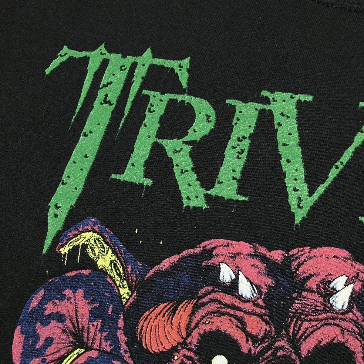 Band Tees TRIVIUM Goblin Kill 2009 Black Concert Rock Band T-shirt Size US M / EU 48-50 / 2 - 4 Thumbnail