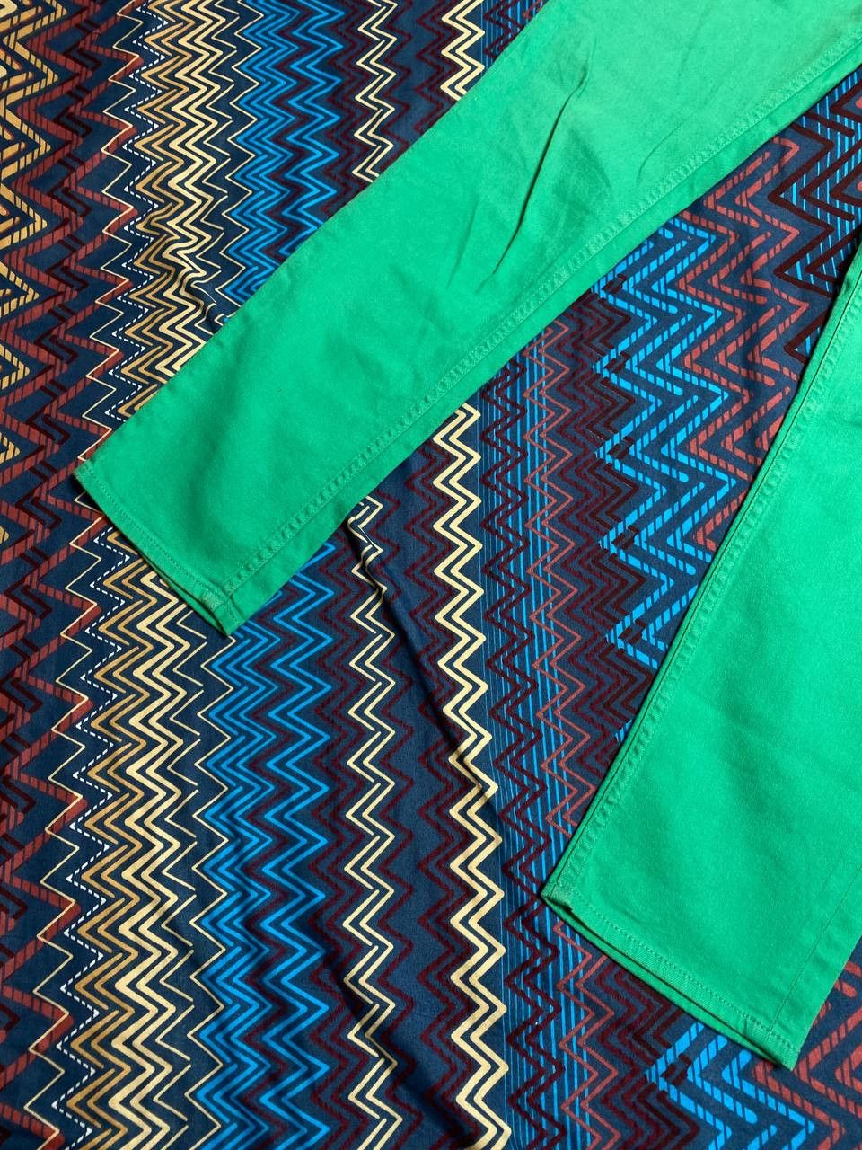 Tommy Hilfiger green jeans pants Tommy Hilfiger logo Y2K vintage Size 23" - 5 Thumbnail
