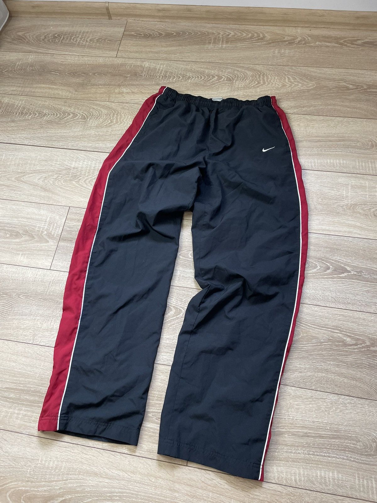 Nike × Vintage Nike Track vintage pants nylon Y2K swoosh joggers Size US 36 / EU 52 - 3 Thumbnail