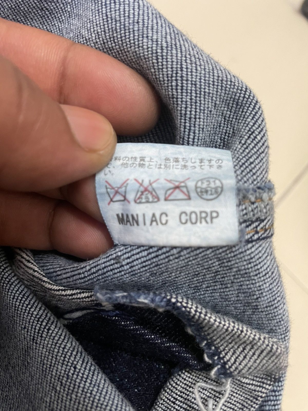 Le Grande Bleu (L.G.B.) LGB Strecthable Bootcut Distressed Jeans Size 30" / US 8 / IT 44 - 12 Thumbnail