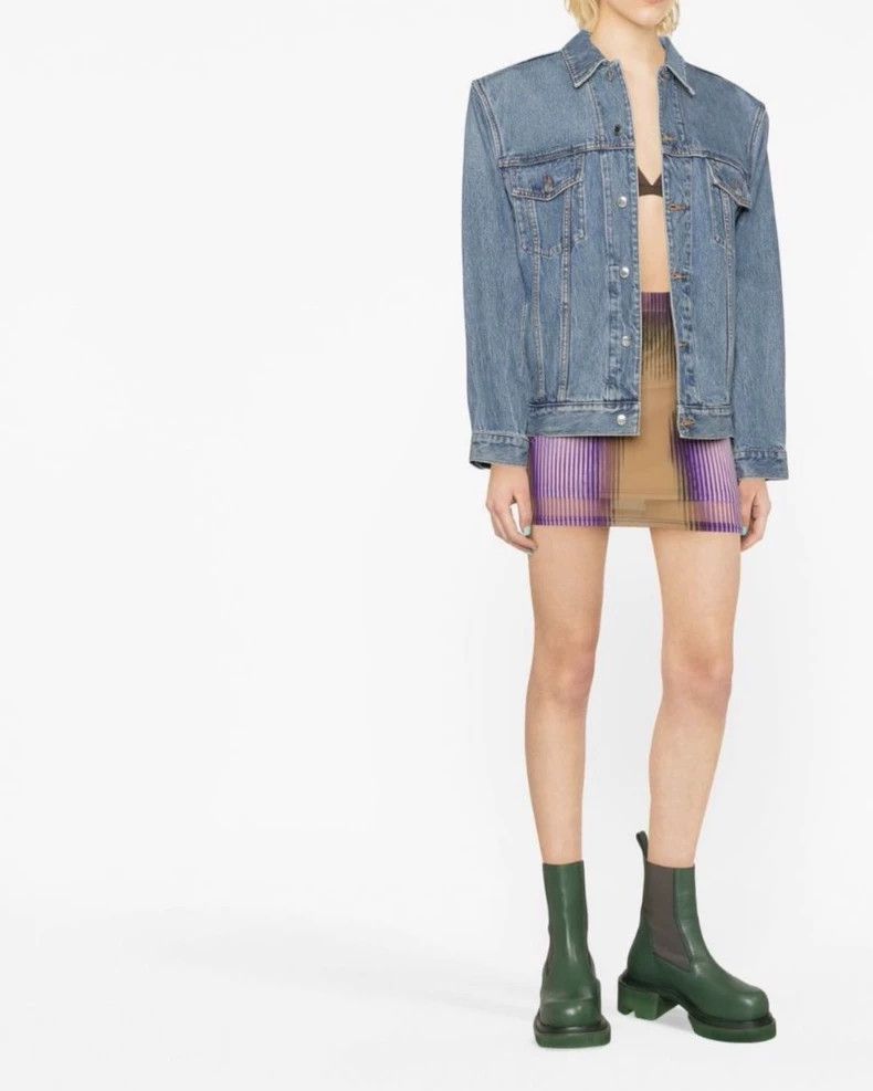 Alexander Wang Alexander Wang Oversized Denim Jacket- Size L / US 10 / IT 46 - 8 Thumbnail