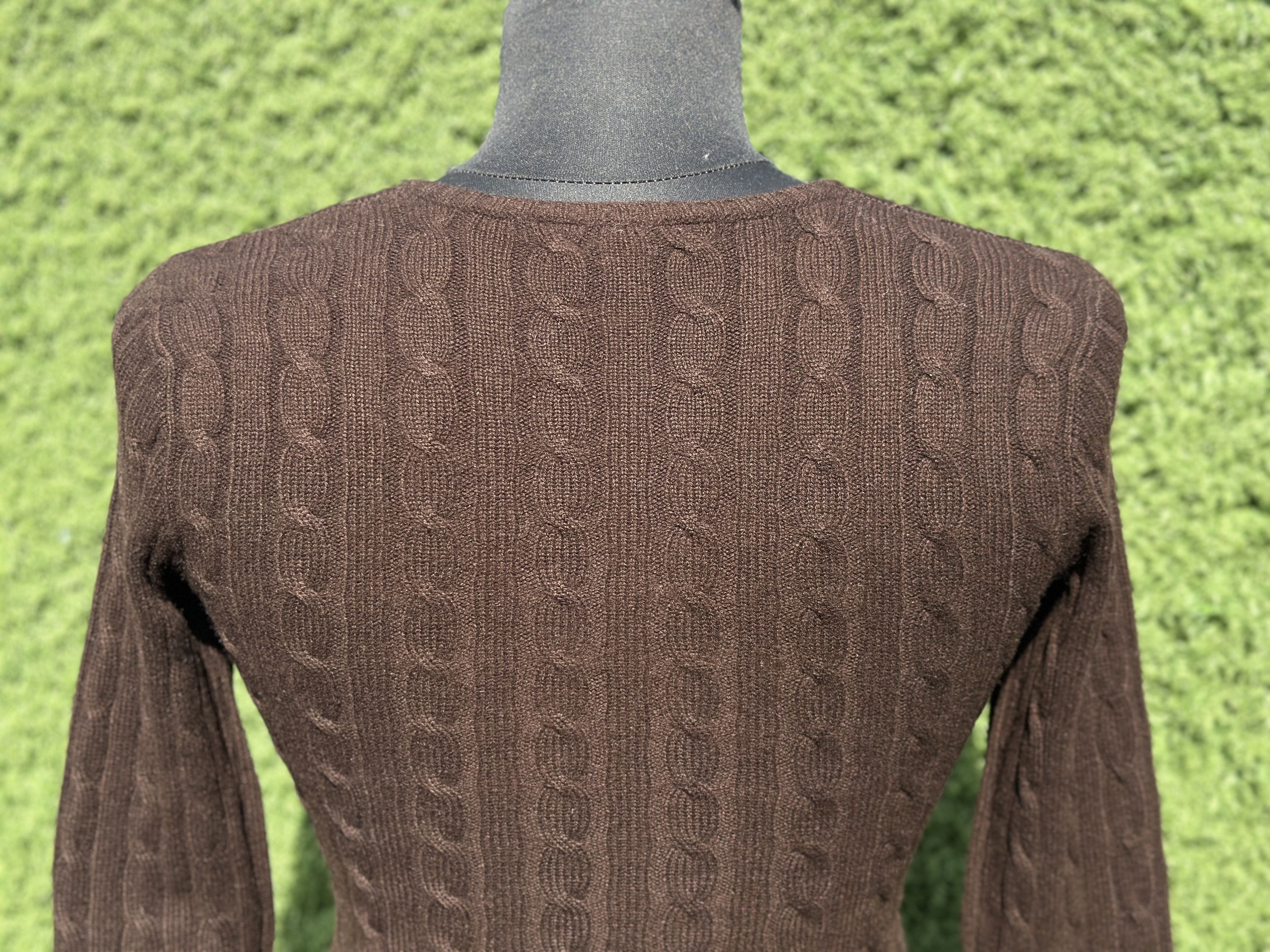 Ralph Lauren Black Label Ralph Lauren Black Label Cashmere Knit V Neck Sweater Slim M Size M / US 6-8 / IT 42-44 - 8 Thumbnail