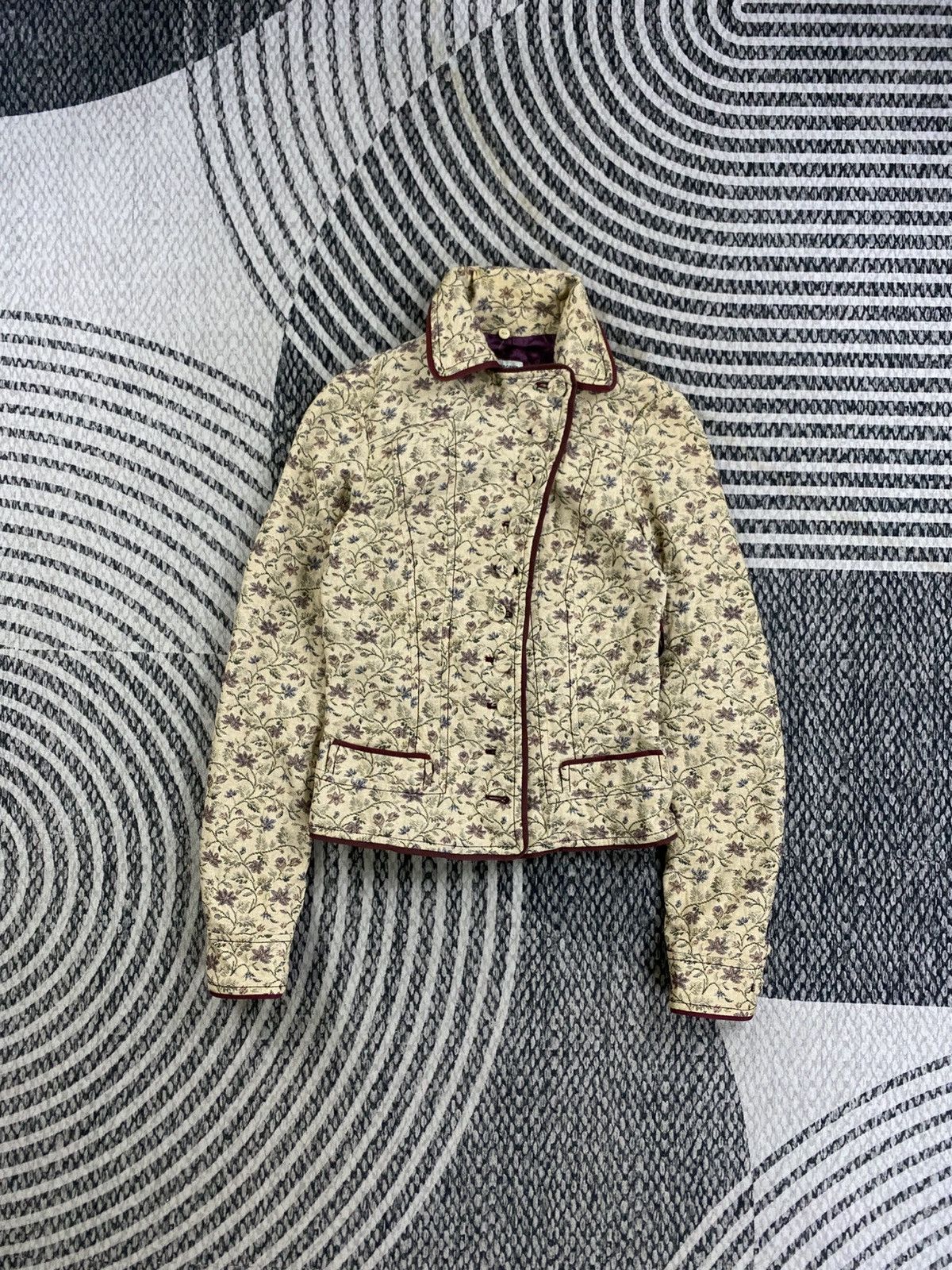 Alberta Ferretti Vintage Philosophy Di Alberta Ferretti Full Printed Jacket Size XS / US 0-2 / IT 36-38 - 3 Thumbnail