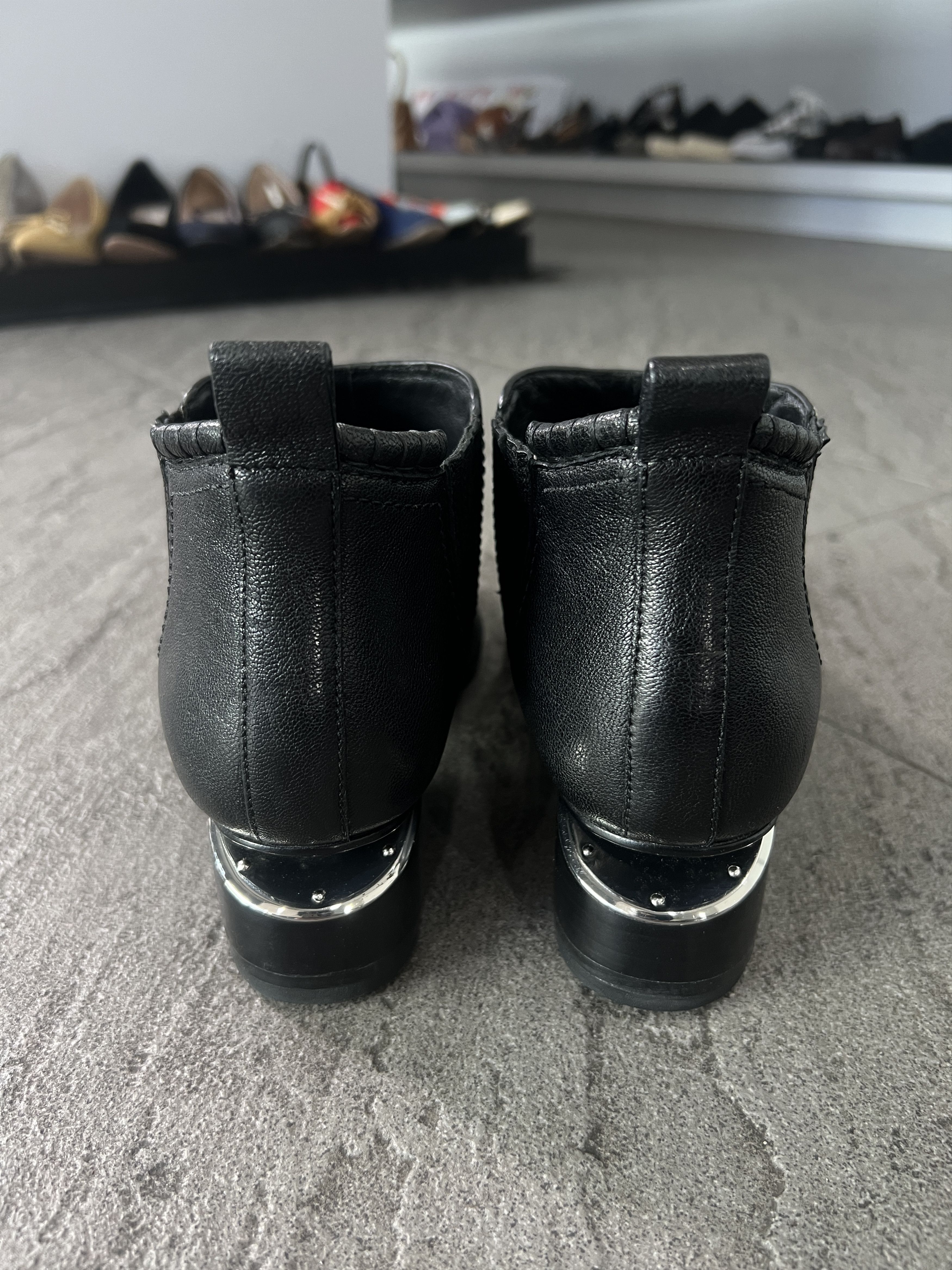 Alexander Wang Alexander Wang Leather Ankle Boots Vibram Sole EU40 Size US 7 / EU 40 - 5 Thumbnail