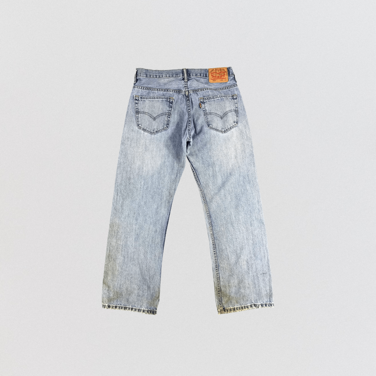 Levi's × Vintage Vintage Light Wash Levis 565 Jeans-JM1259 Size US 32 / EU 48 - 2 Thumbnail