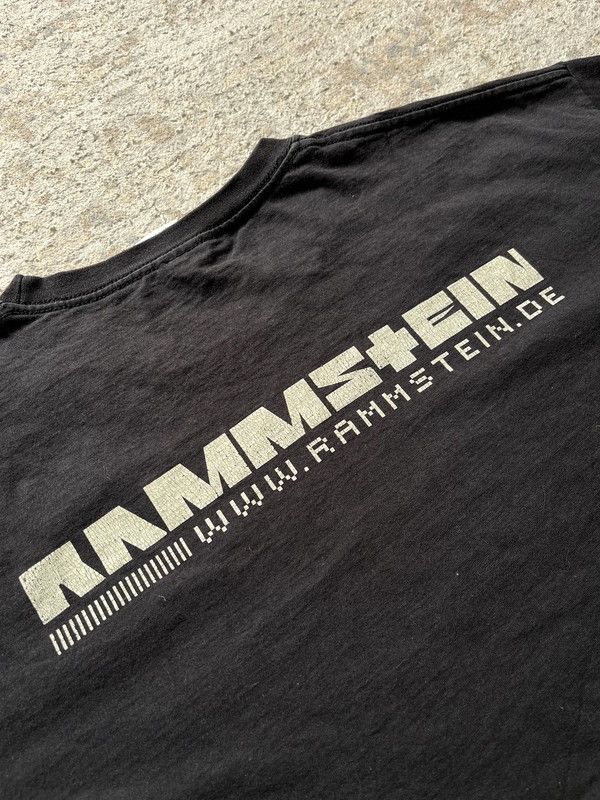Other Rammstein x Fruit of the Loom Logo T-Shirt Vintage 2000sRare Size US XL / EU 56 / 4 - 3 Thumbnail