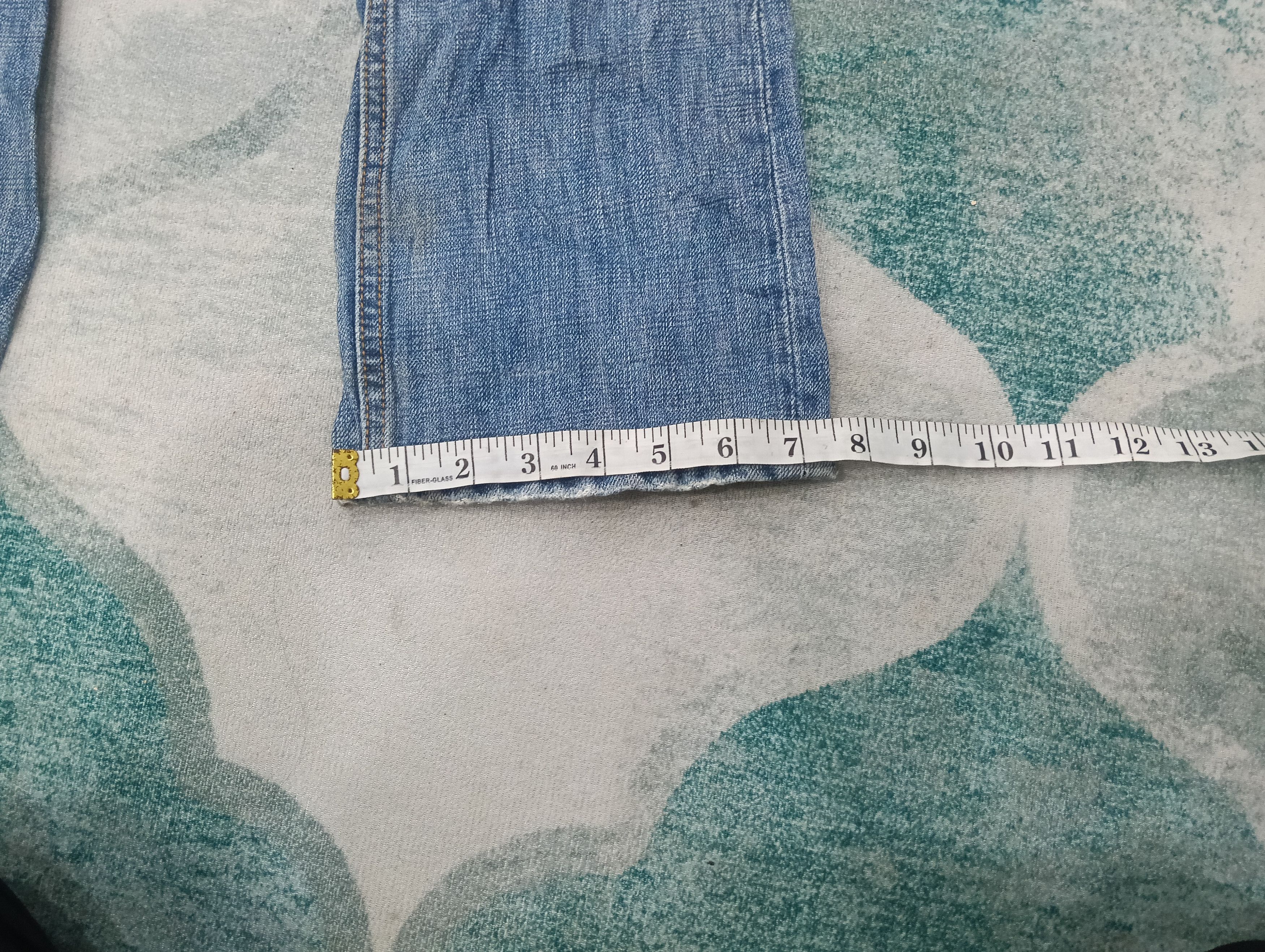 X-Girl X Girl Jeans Distressed,Zigzag And Paint Design Size 30" / US 8 / IT 44 - 19 Thumbnail