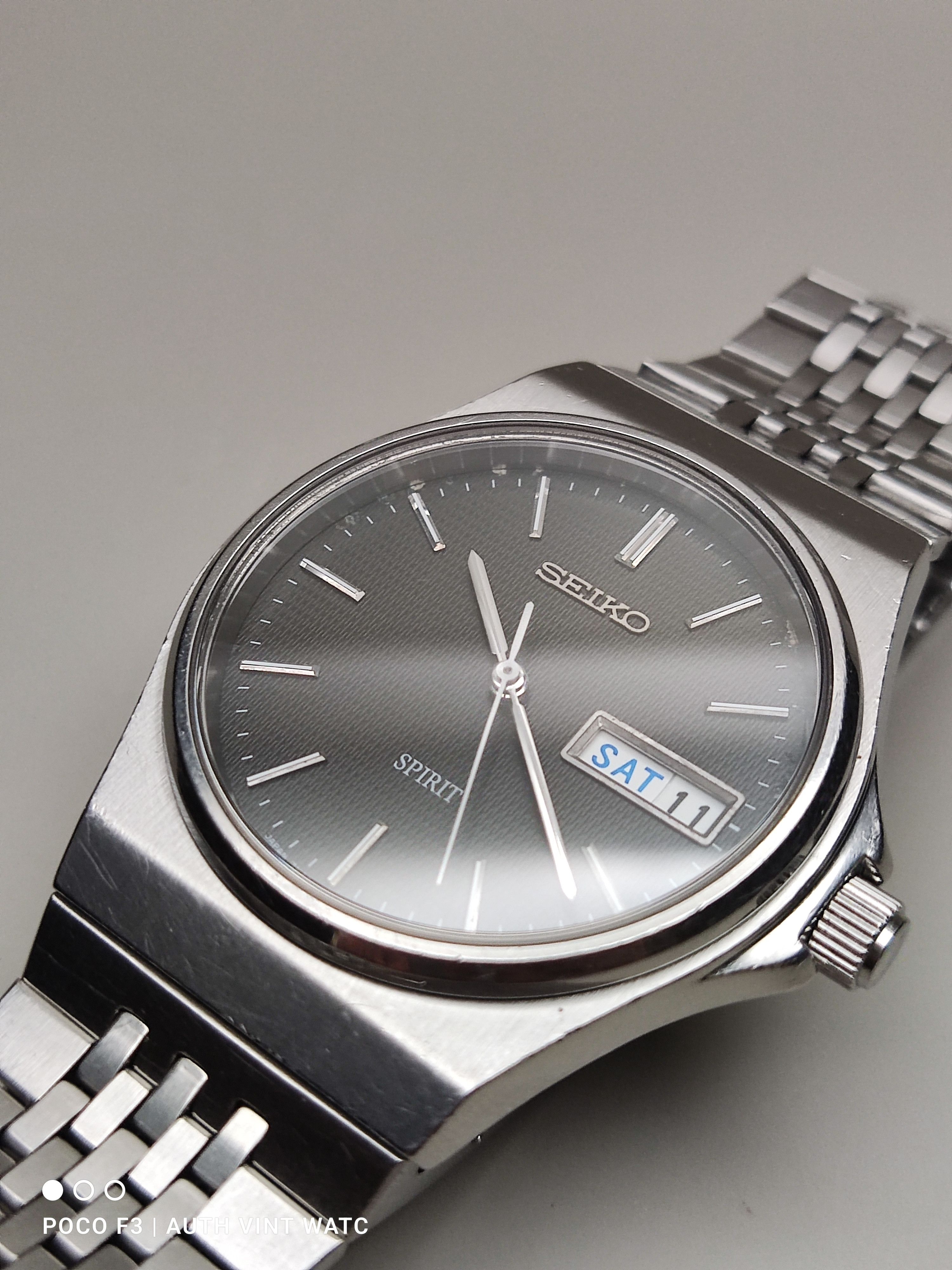 Seiko spirit quartz deals