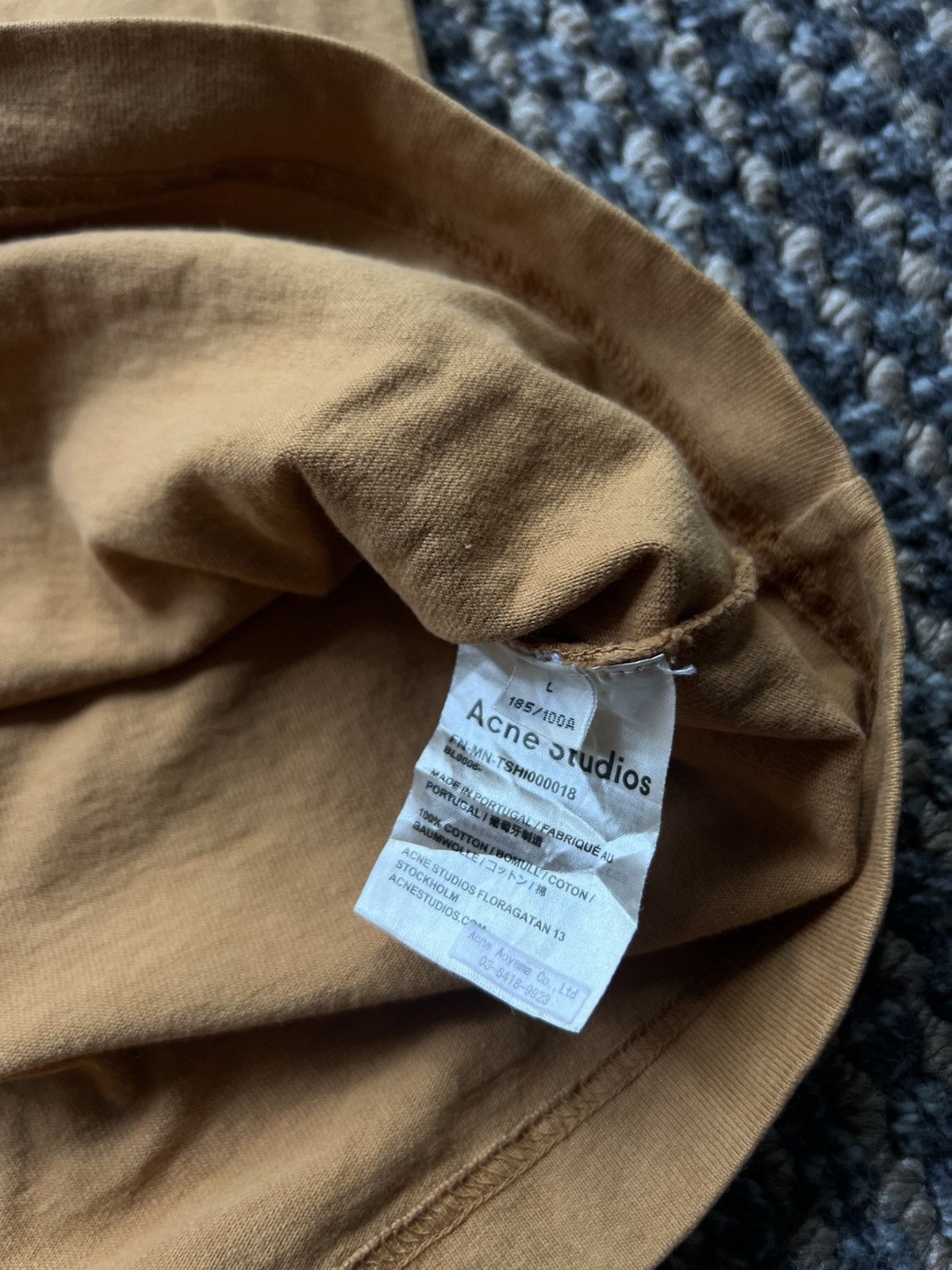 Acne Studios Acne Studios Stockholm Tee Boxy Size US L / EU 52-54 / 3 - 6 Thumbnail