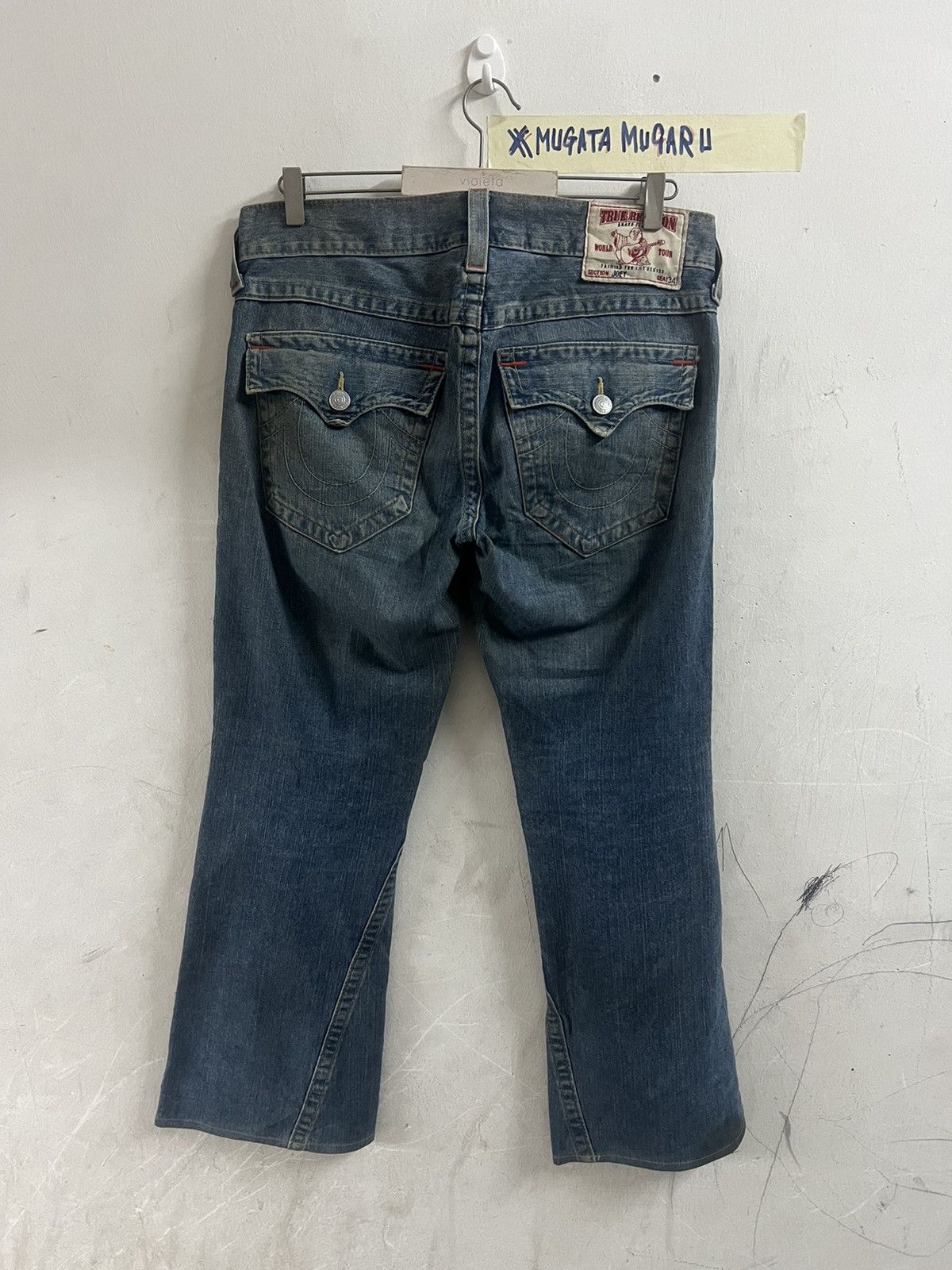 Japanese Brand × True Religion FLARED VINTAGE TRUE RELIGION TWIST DENIM PANT Size US 33 - 10 Thumbnail