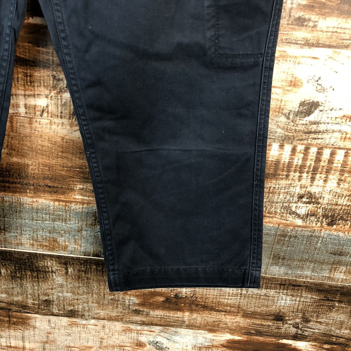 Japanese Brand Japanese Brand Dark Blue Cropped Pants #A2429 Size US 32 / EU 48 - 12 Thumbnail