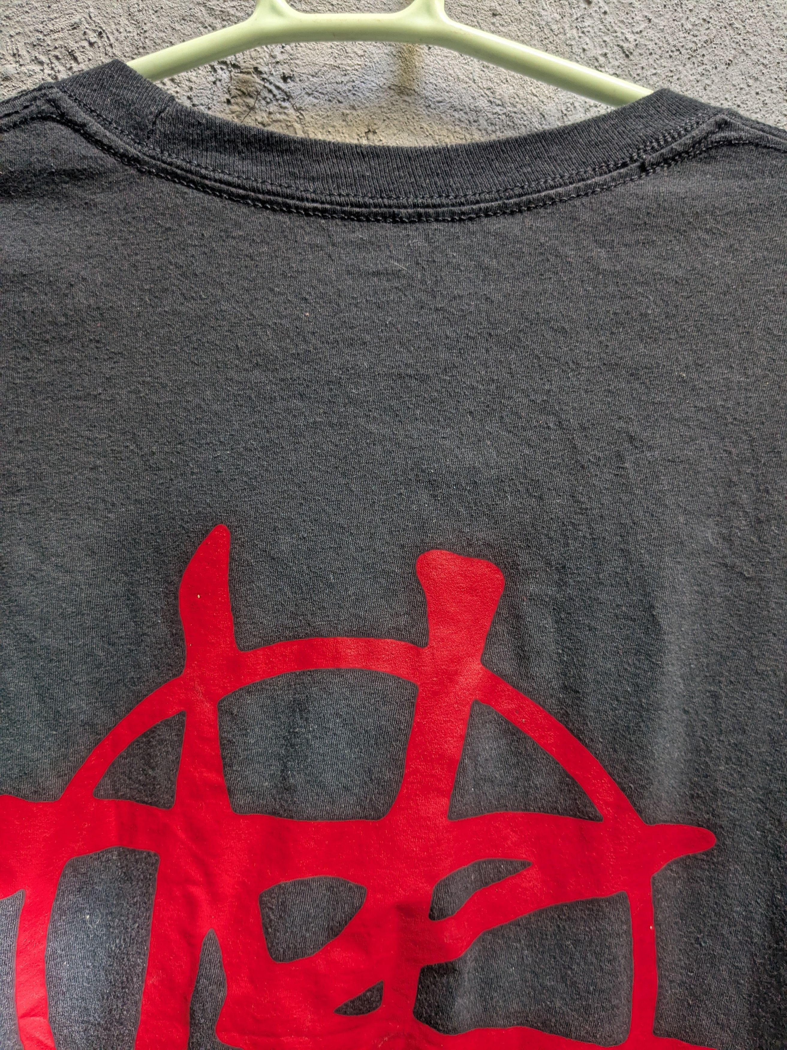 Vintage nailbomb point blank tshirt USA large hanes backhit Size US L / EU 52-54 / 3 - 3 Thumbnail