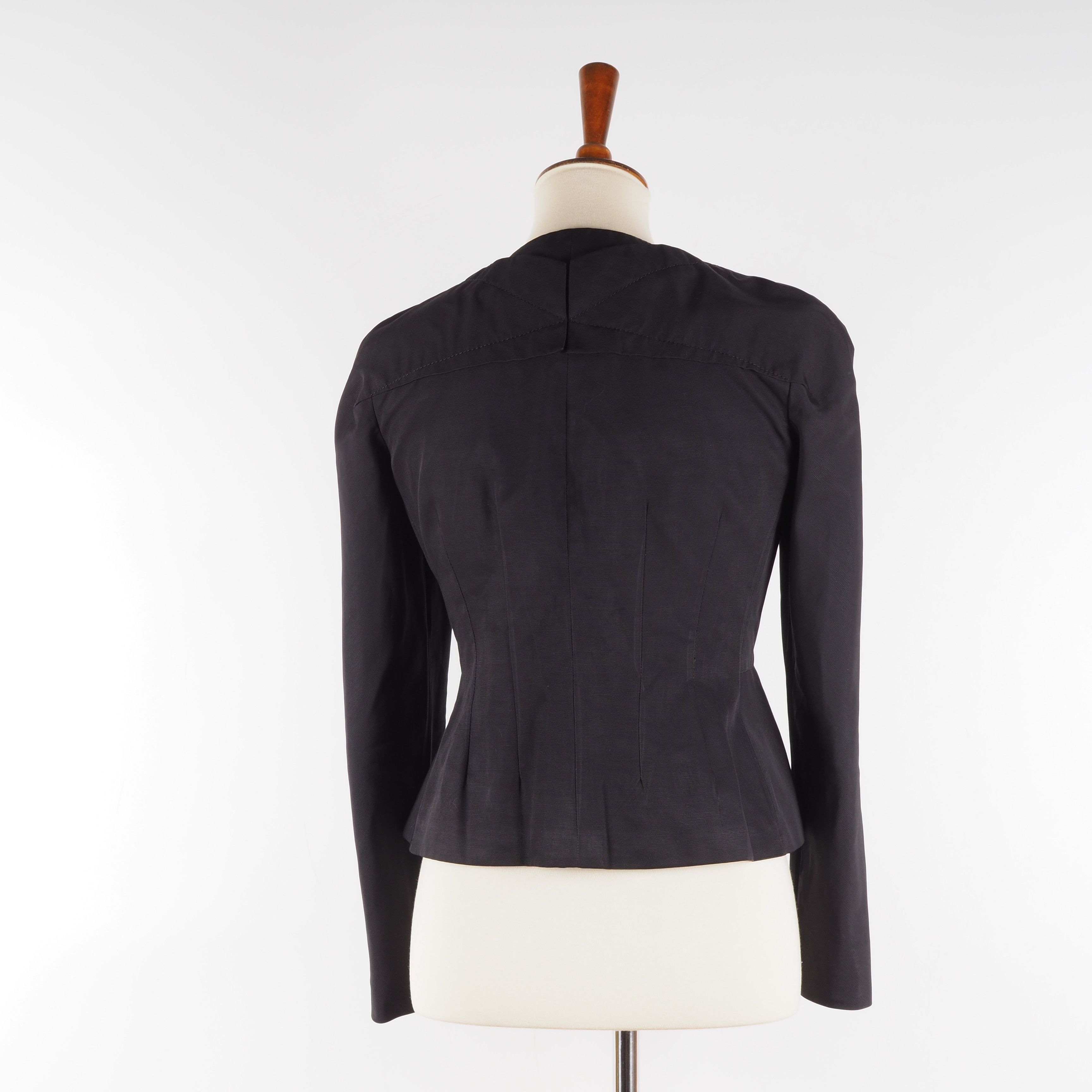 Gucci × Vintage GUCCI Vintage 2007 Women Corset Design Short Blazer Jacket Size S / US 4 / IT 40 - 6 Thumbnail
