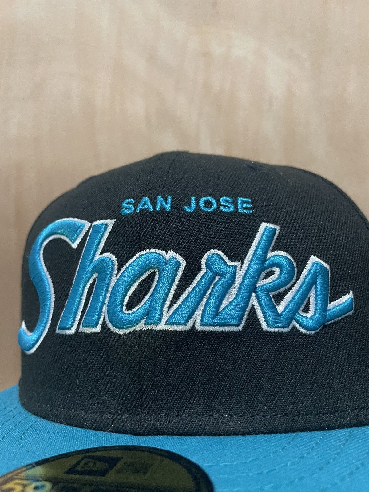 Hat Club Hat club San Jose sharks script size 7 1/4 Size ONE SIZE - 3 Thumbnail