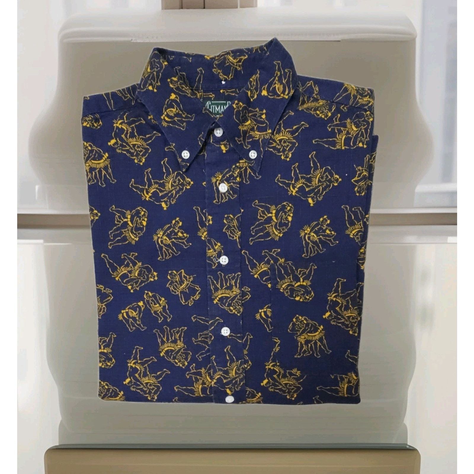 Gitman Bros. Vintage Vintage Gitman Brothers Dance Brushed Cotton Shirt - Size L Size US L / EU 52-54 / 3 - 1 Thumbnail