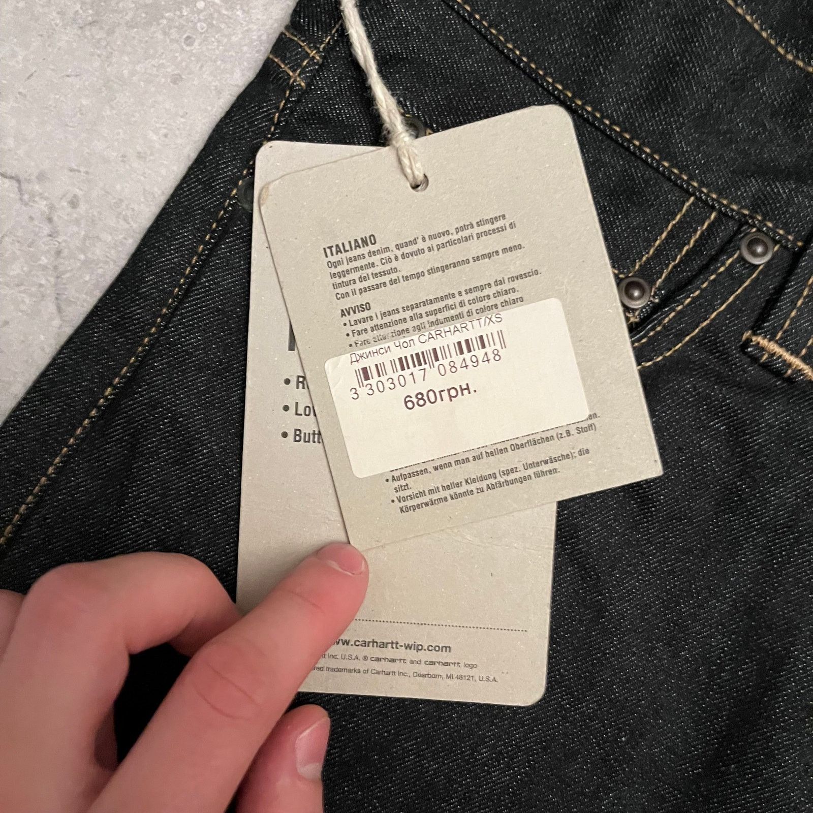 Carhartt Wip Carhartt WIP Buccaneer Pant Black Denim Jeans 28x32 Size US 28 / EU 44 - 5 Thumbnail