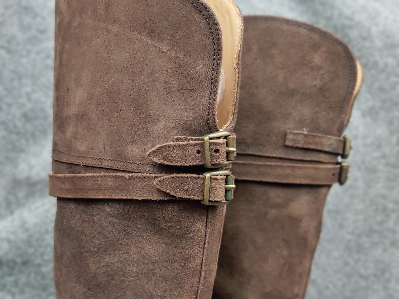 Sendra Sendra Riding Casual High boots womens Brown Suede Leather Size US 6 / IT 36 - 16 Thumbnail