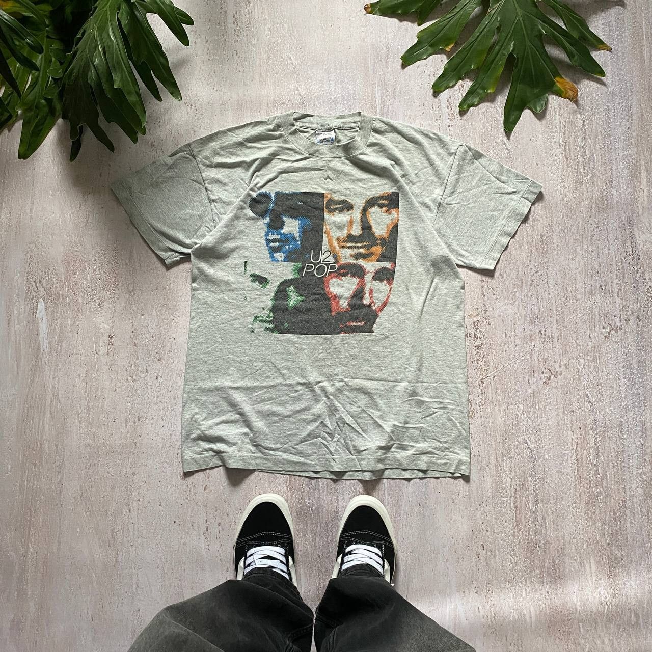 Band Tees VINTAGE 1997 U2 POP AMAZING RARE TOUR T SHIRT 70 Size US L / EU 52-54 / 3 - 1 Thumbnail