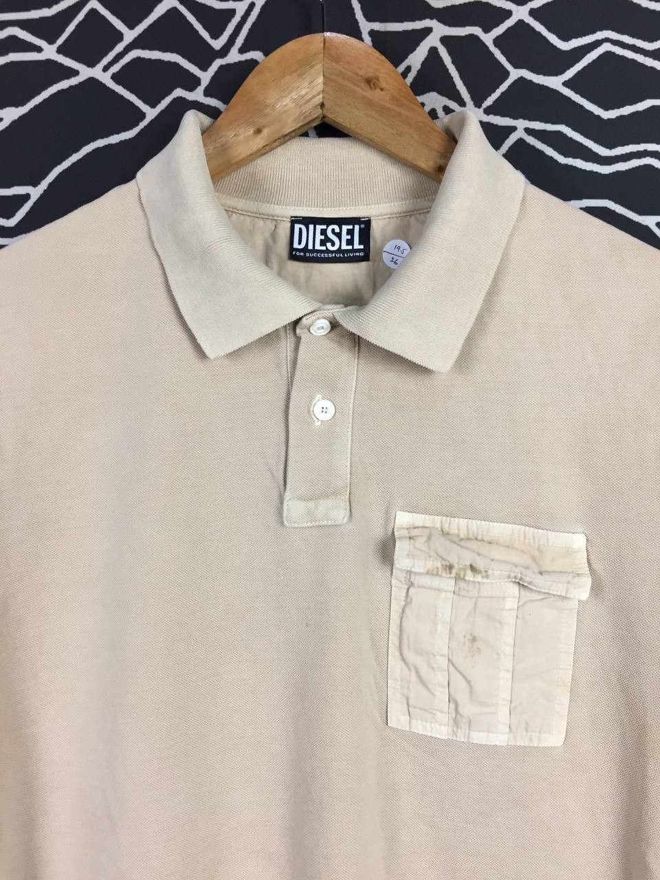 Diesel Diesel T-SMITTY Utility Pocket Workwear Style Polo Tee Size US S / EU 44-46 / 1 - 3 Thumbnail