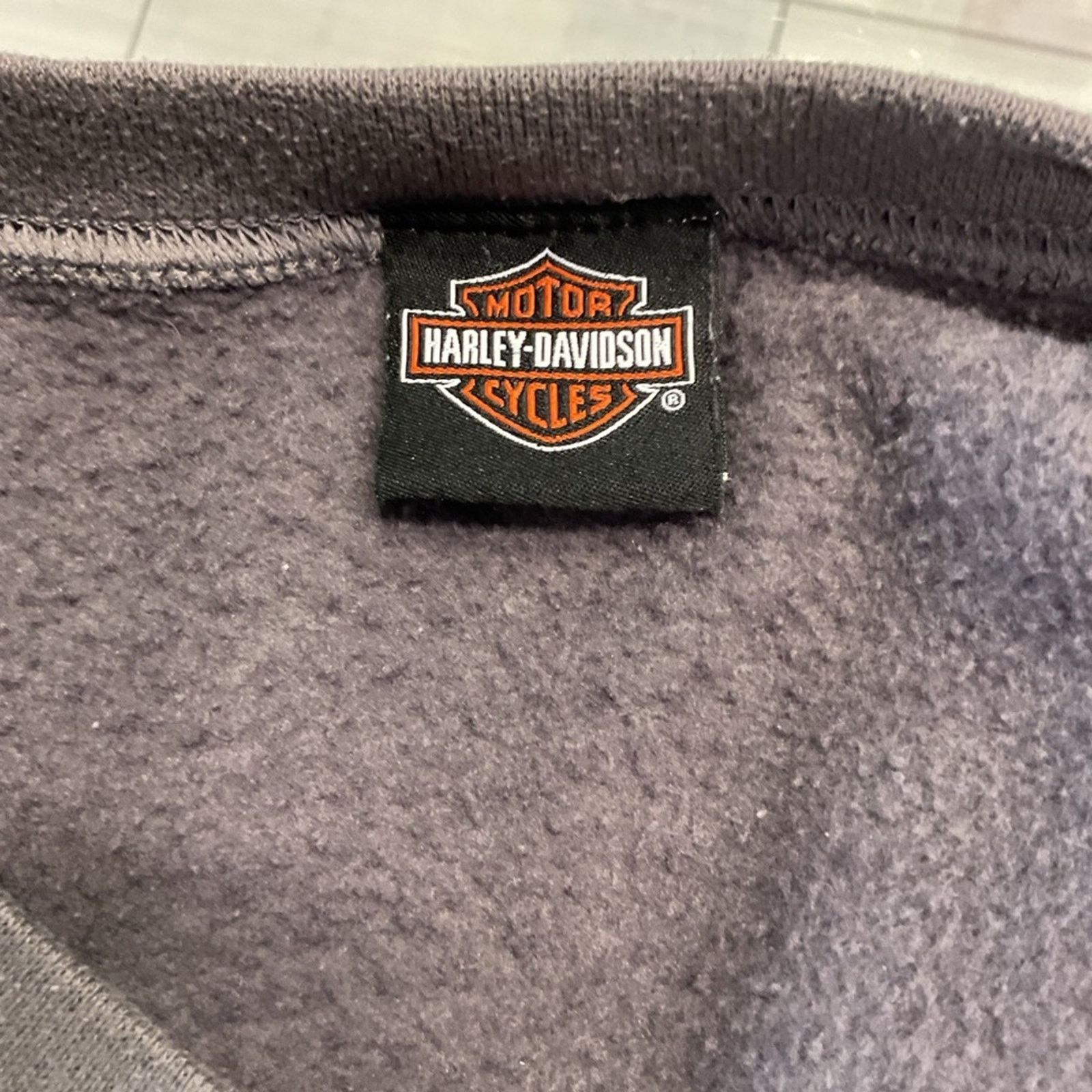 Harley Davidson Vintage "TEXOMA" Harley Davidson Sherman, Texas Sweatshirt Size US XL / EU 56 / 4 - 3 Thumbnail