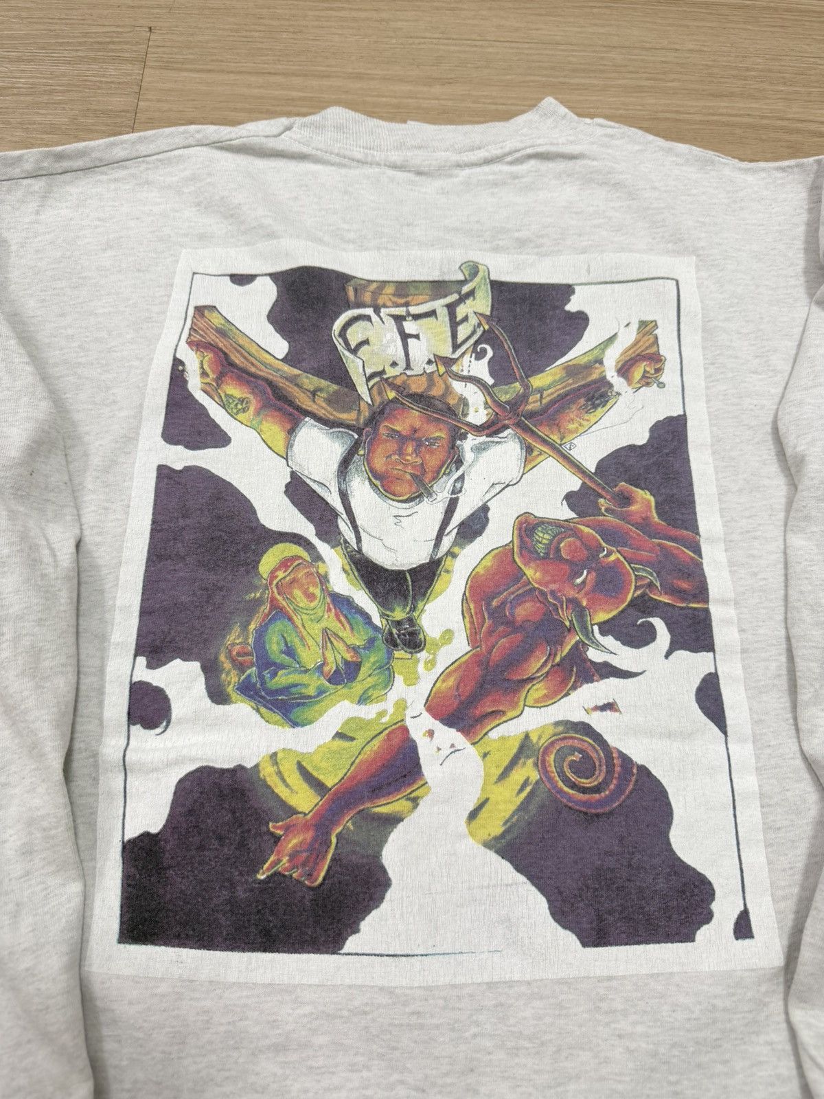 Other Vintage 90s SHEER TERROR tee Size US XL / EU 56 / 4 - 3 Thumbnail