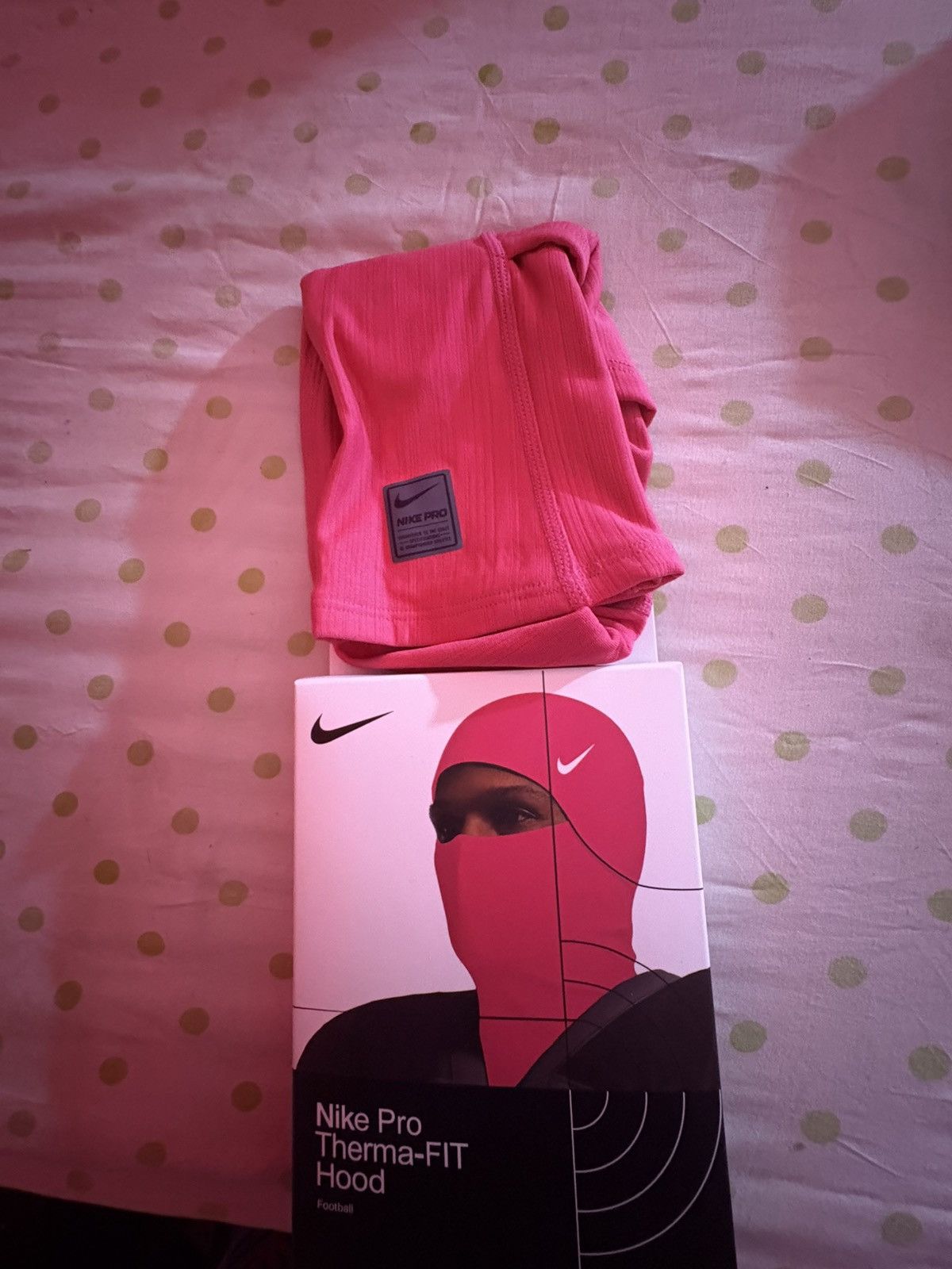 Nike PINK Nike Ski Mask Size ONE SIZE - 3 Thumbnail