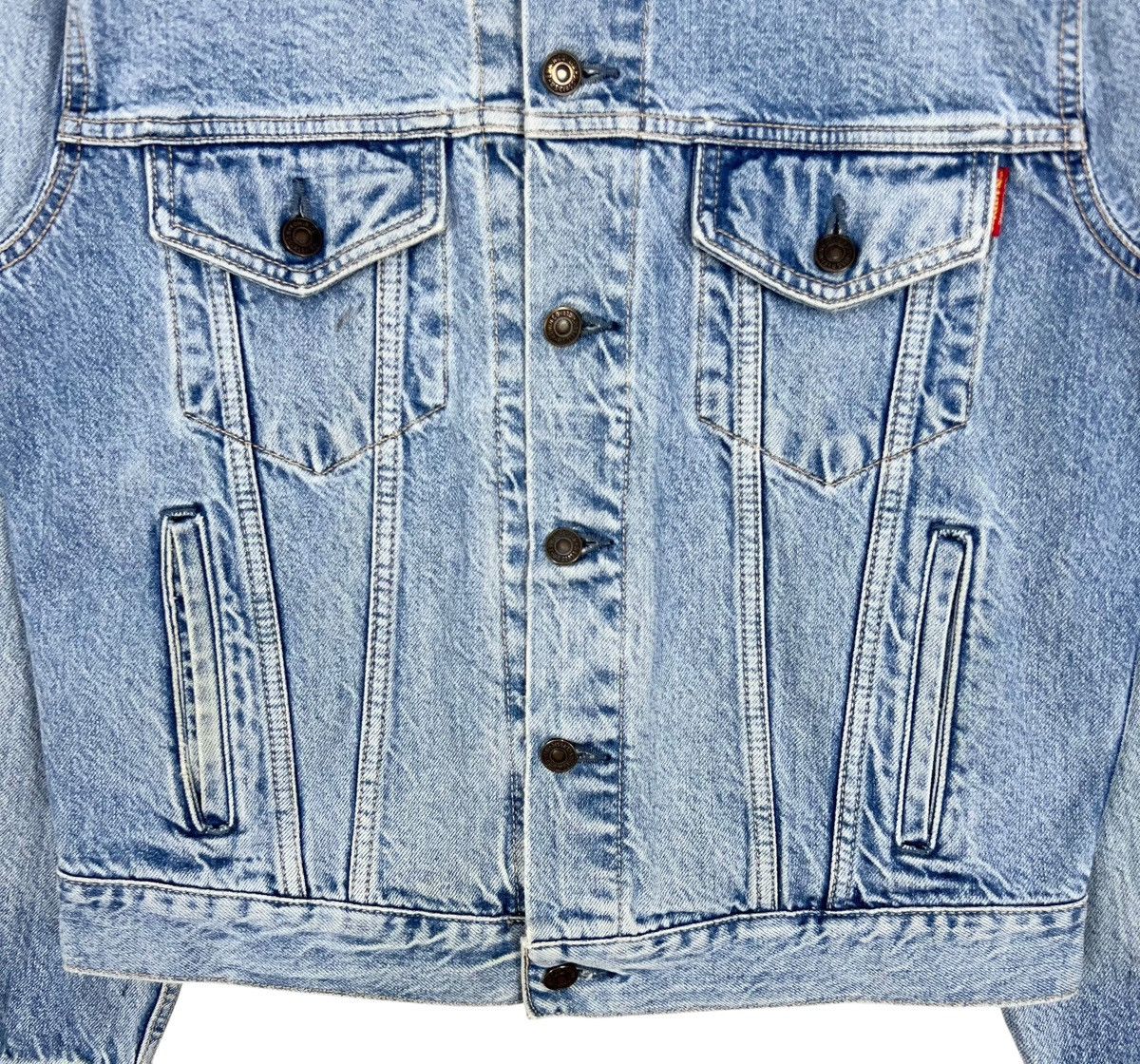 Edwin × Vintage Vintage Edwin Denim Trucker Jacket Size US L / EU 52-54 / 3 - 3 Thumbnail