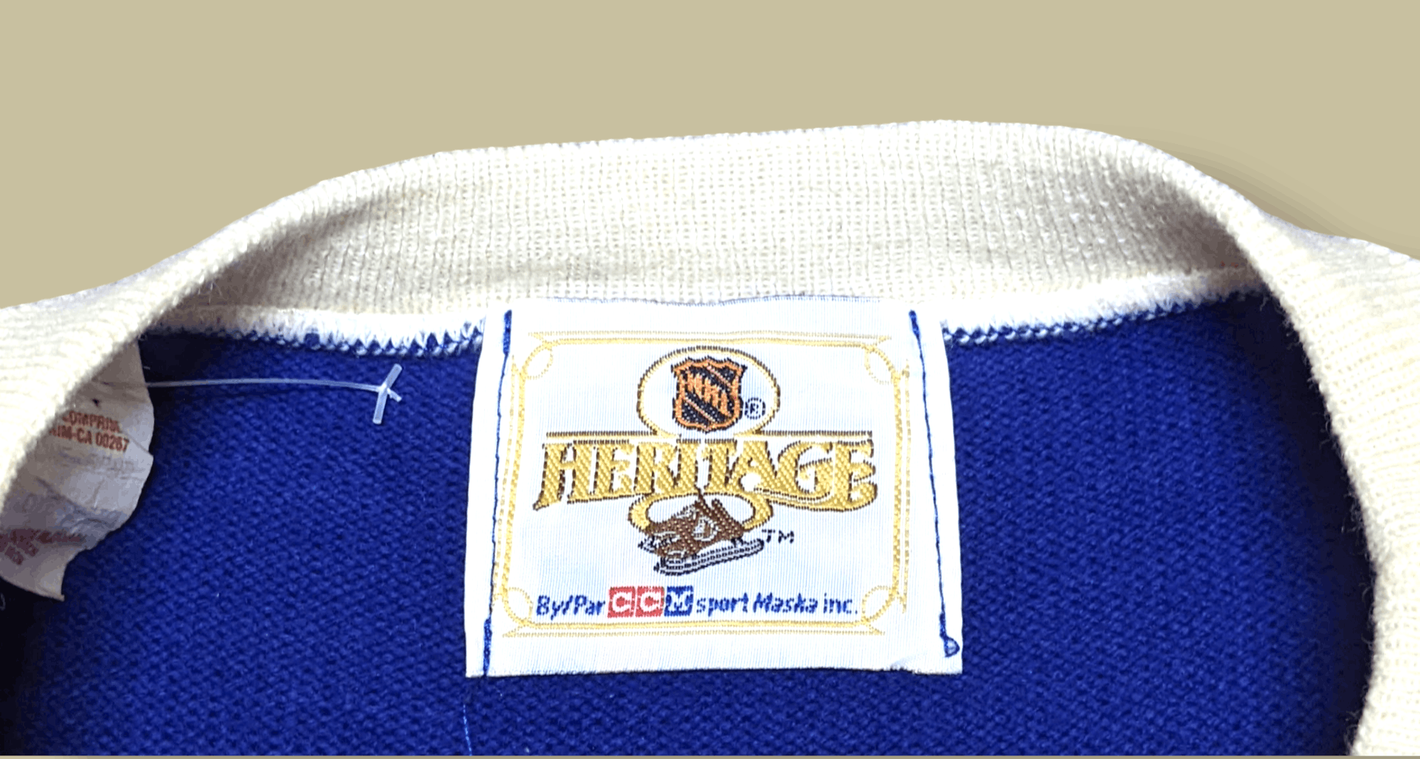 Ccm × Vintage Vintage 90s New York Americans Heritage 1926 Jersey Sweater Size US L / EU 52-54 / 3 - 7 Thumbnail