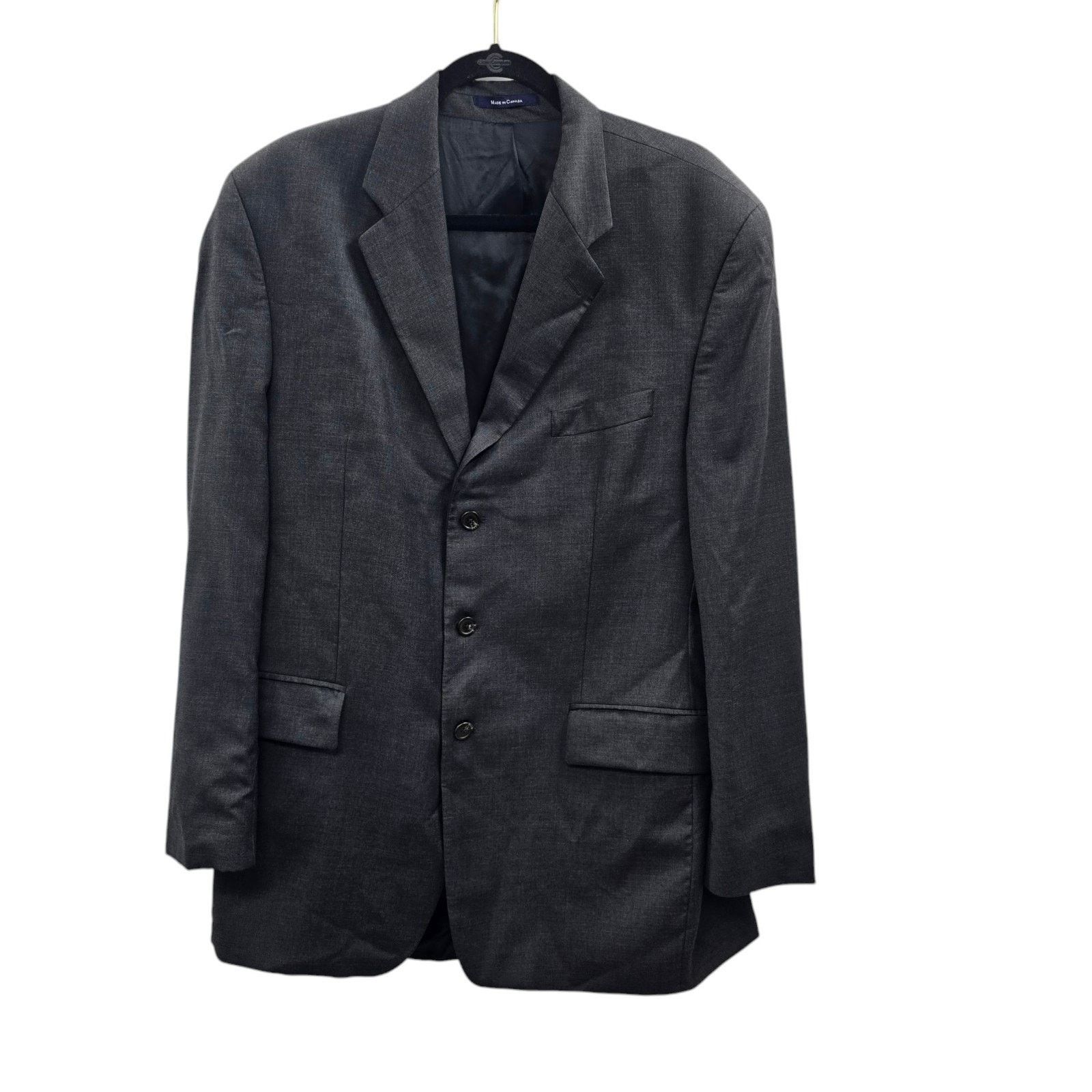 Lauren Ralph Lauren Ralph Lauren Suit Jacket 44 Sports Coat Wool Double Breasted Size 44R - 6 Thumbnail