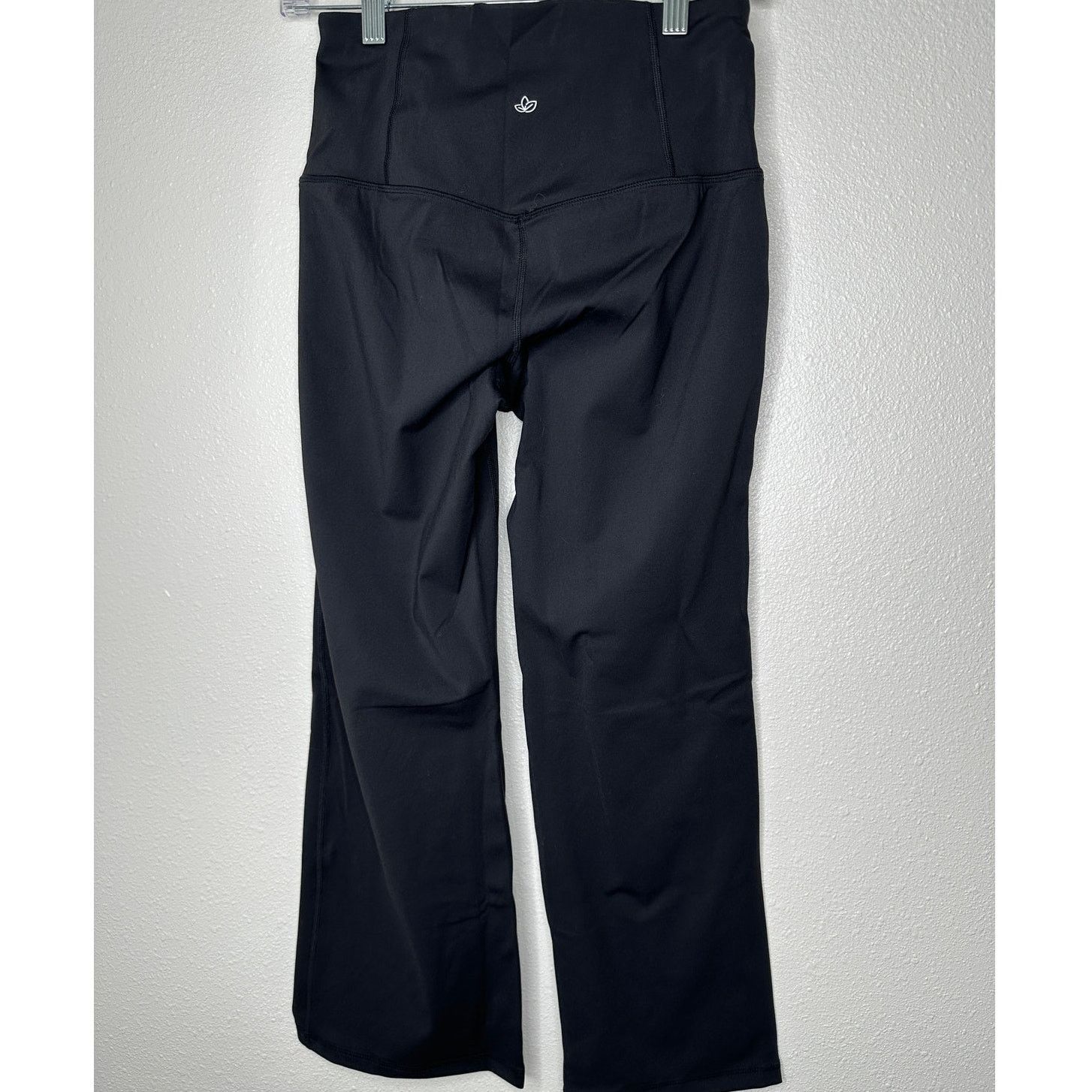 Other NWT YogiPace Black Wide Waistband Crop Wide Leg Yoga Pant S Size 27" / US 4 / IT 40 - 5 Thumbnail
