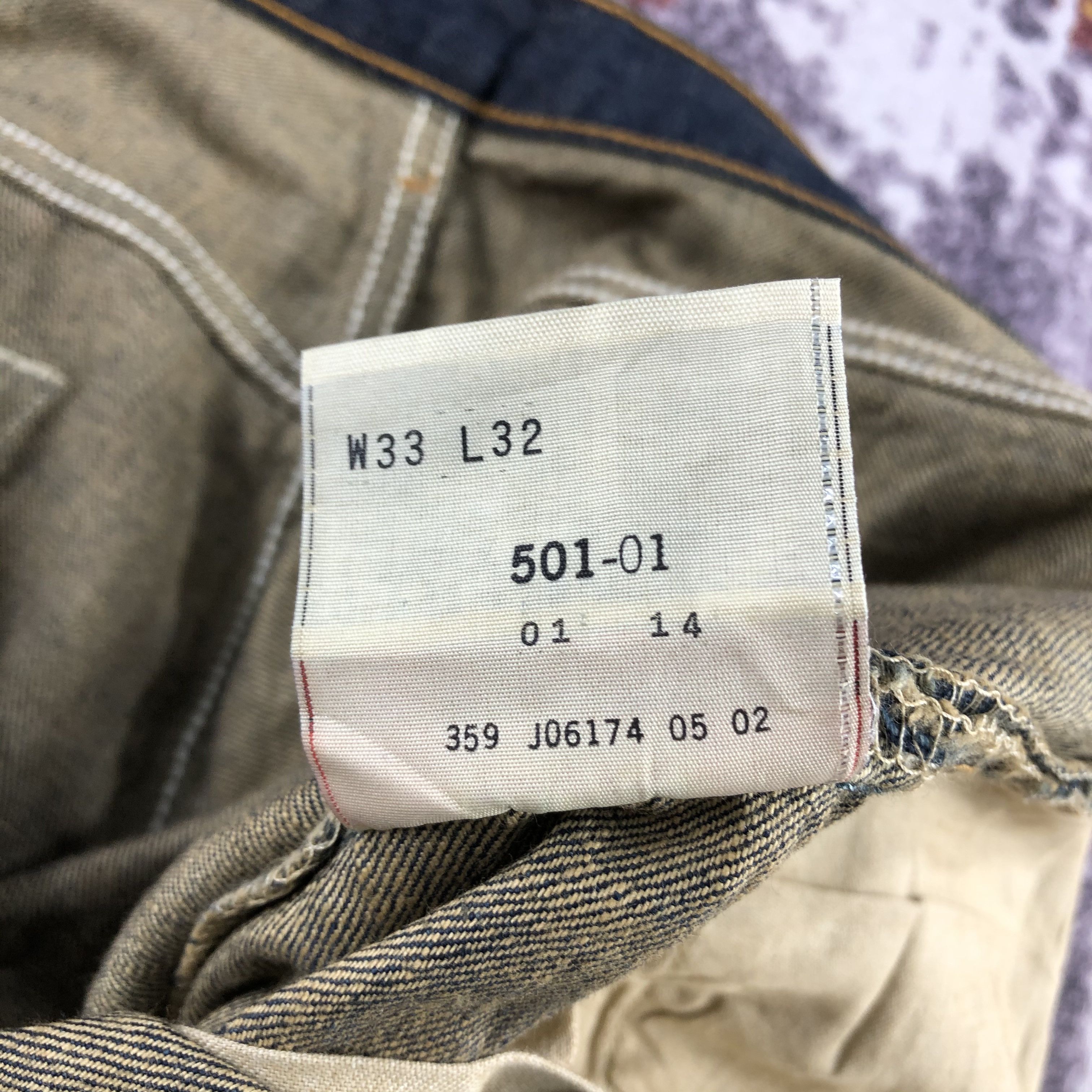 Levi's × Vintage 90s Vintage Faded Black Levis 501 Jeans-JM3059 Size US 34 / EU 50 - 11 Thumbnail