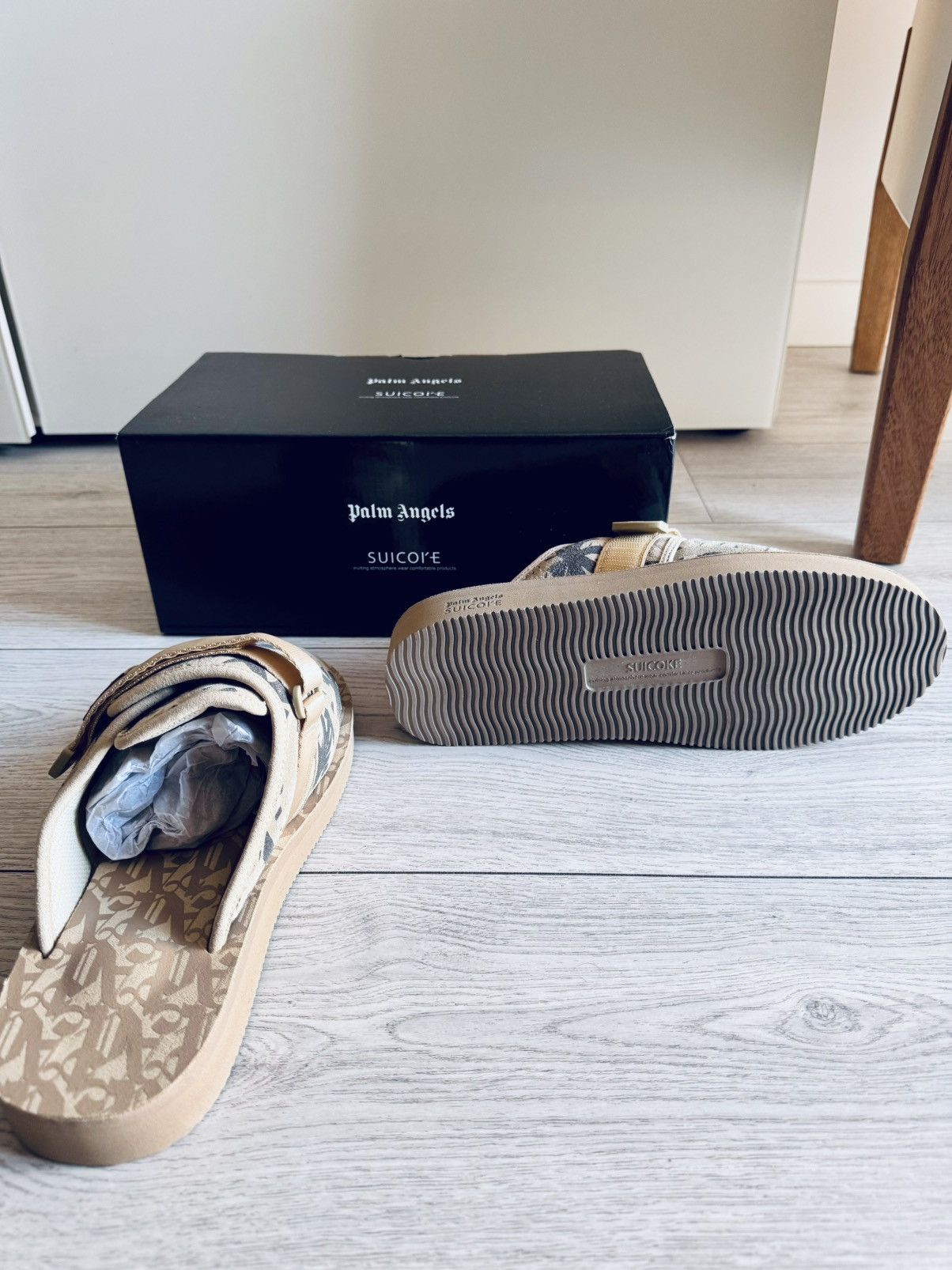 Palm Angels × Suicoke PALM ANGELS X SUICOKE ZAVO PALMS CAMO Size US 9 / EU 42 - 4 Thumbnail