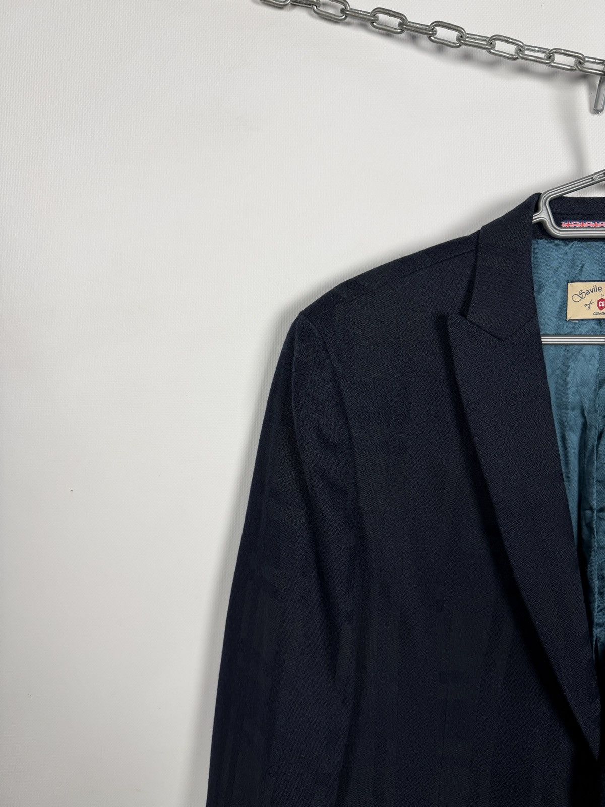 Savile Row Savile Row Wool Single Button Blazer Jacket Slim Size 52 Size 42R - 3 Thumbnail
