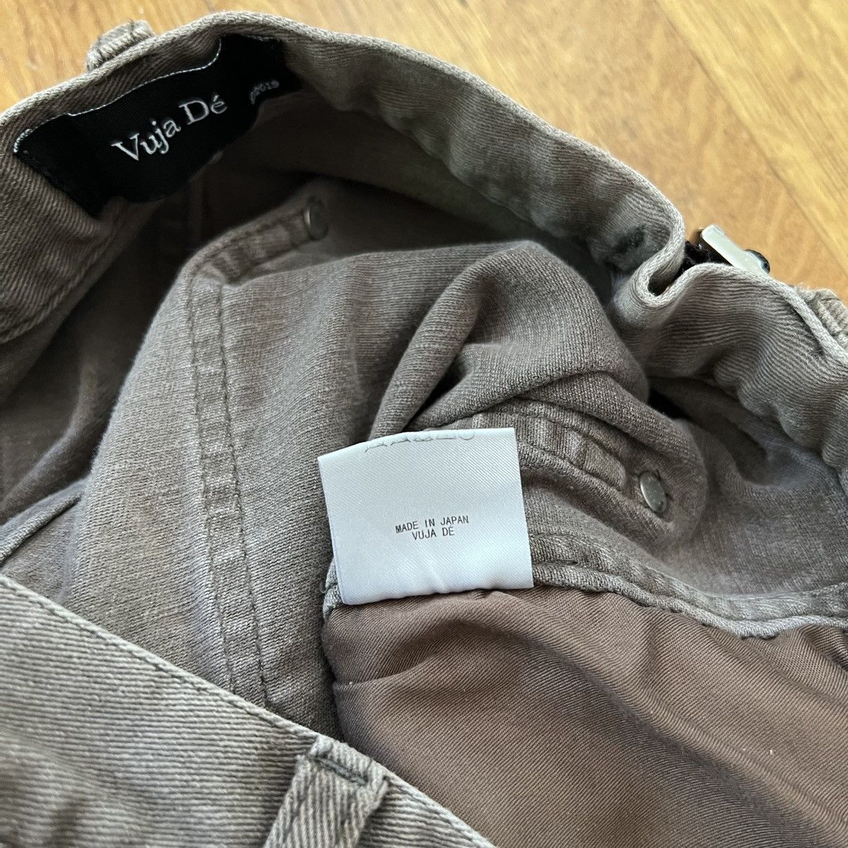 Vuja De Vuja De Carpenter Flare Brown With Zips Size US 33 - 5 Thumbnail