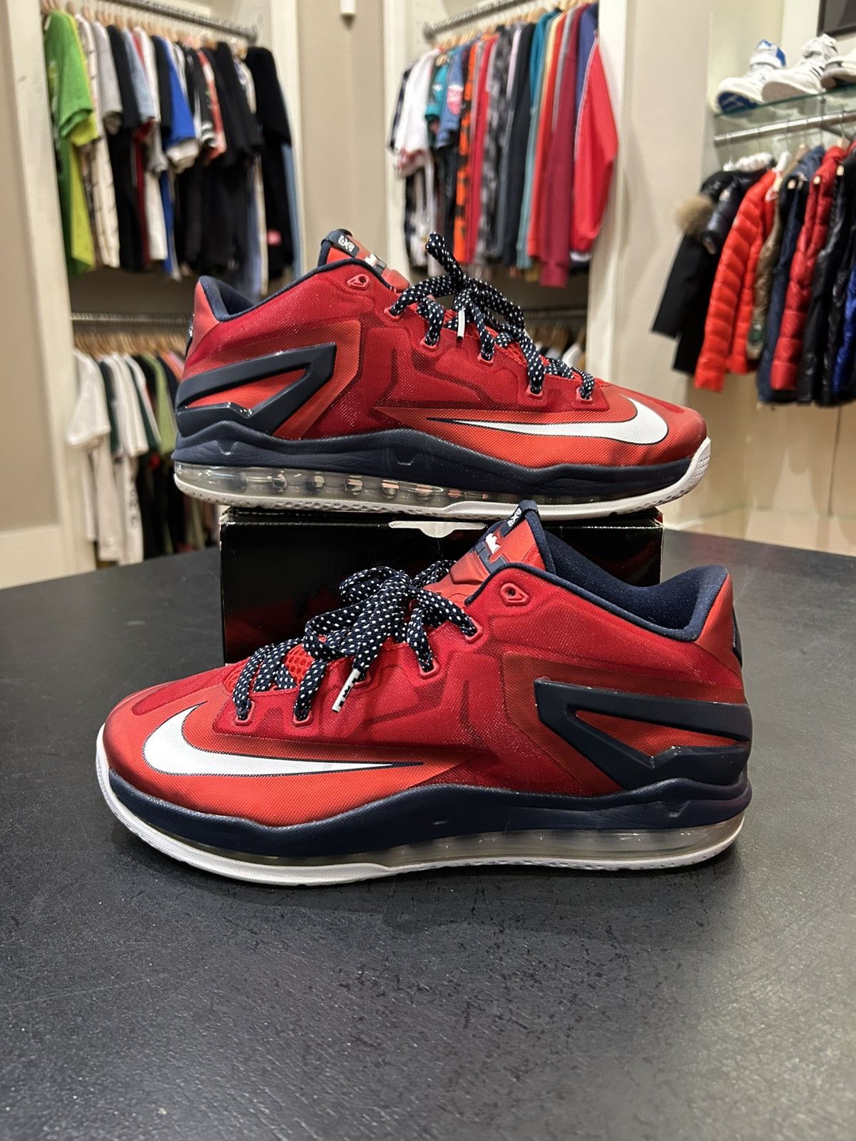 Nike Lebron 11 Low ‘Independence Day’ Size US 11 / EU 44 - 1 Thumbnail