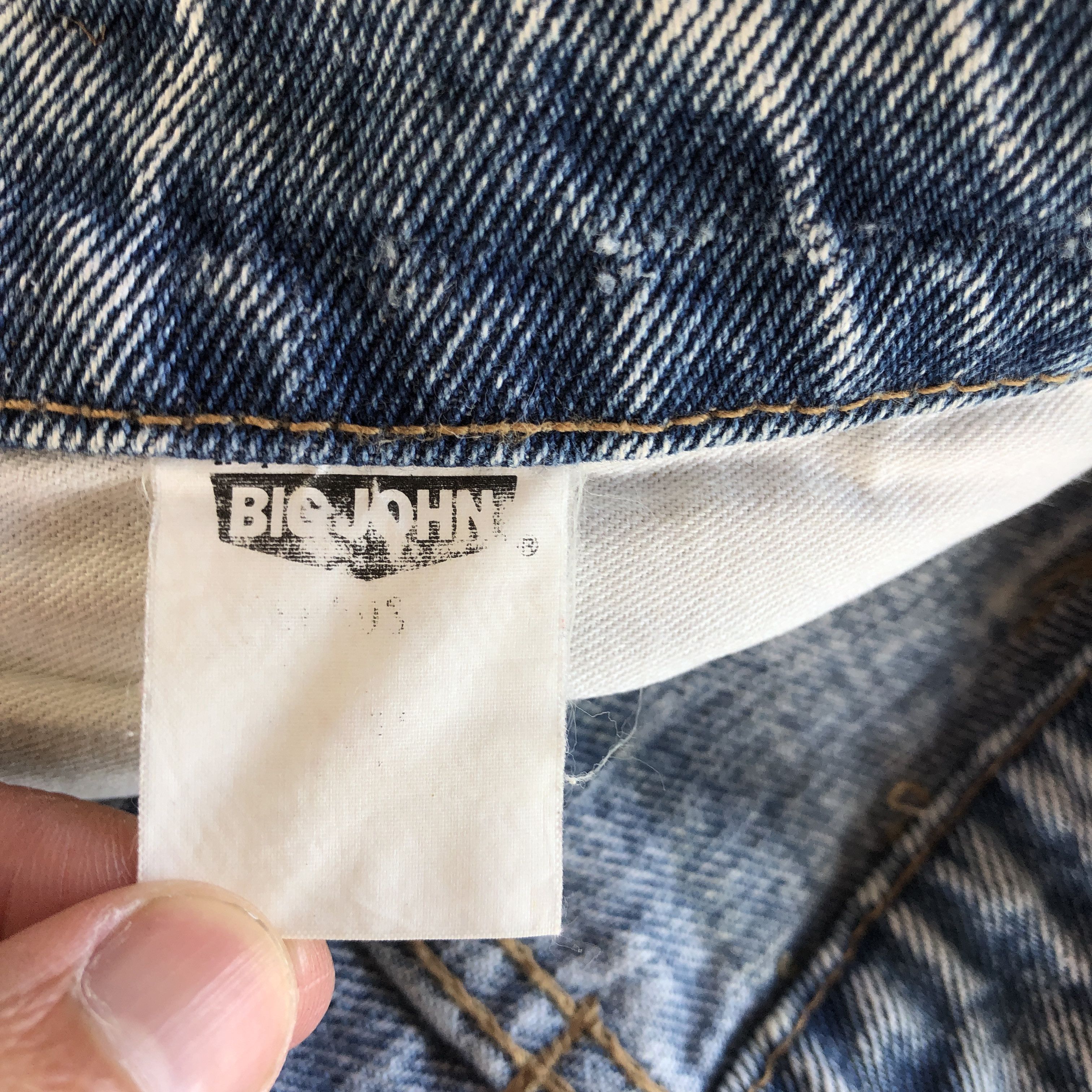 Big John Vintage Big John Jeans Dirty Big John Denim Pants Size 28" / US 6 / IT 42 - 7 Thumbnail