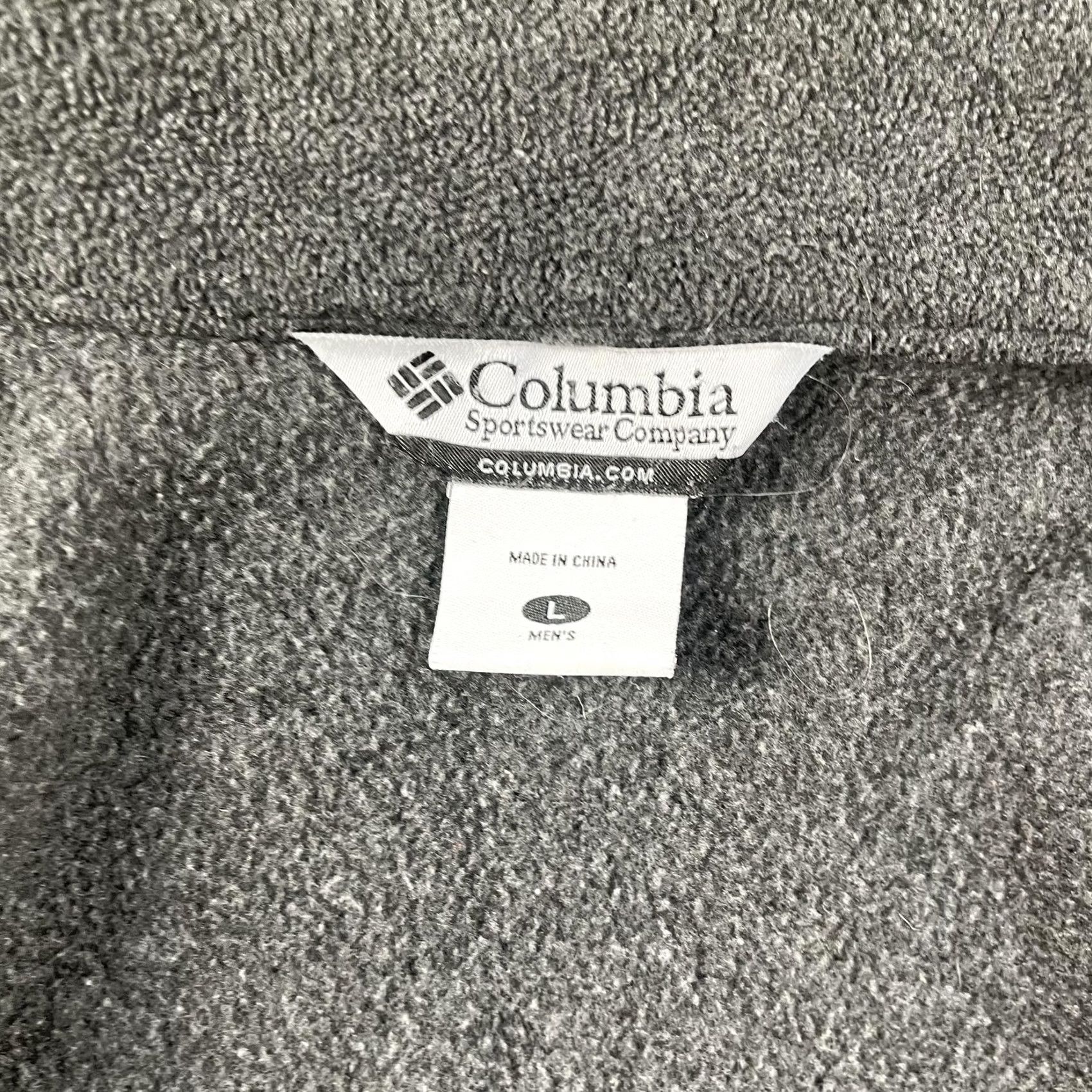 Vintage Columbia Vest Mens Large Gray Fleece Full Zip Lightweight Outdoor Hiking Pockets Size US L / EU 52-54 / 3 - 2 Thumbnail