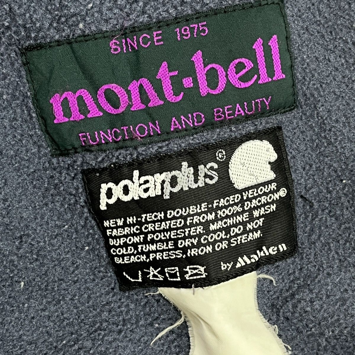 Montbell × Vintage Montbell Fleece With Extra Hidden Windbreaker Cover Size US M / EU 48-50 / 2 - 19 Thumbnail