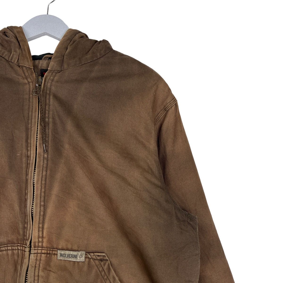 Wolverine 🔥 WOLVERINE DUCK CANVAS DYED DESTROY DISTRESS BOMBER JACKET Size US M / EU 48-50 / 2 - 6 Thumbnail