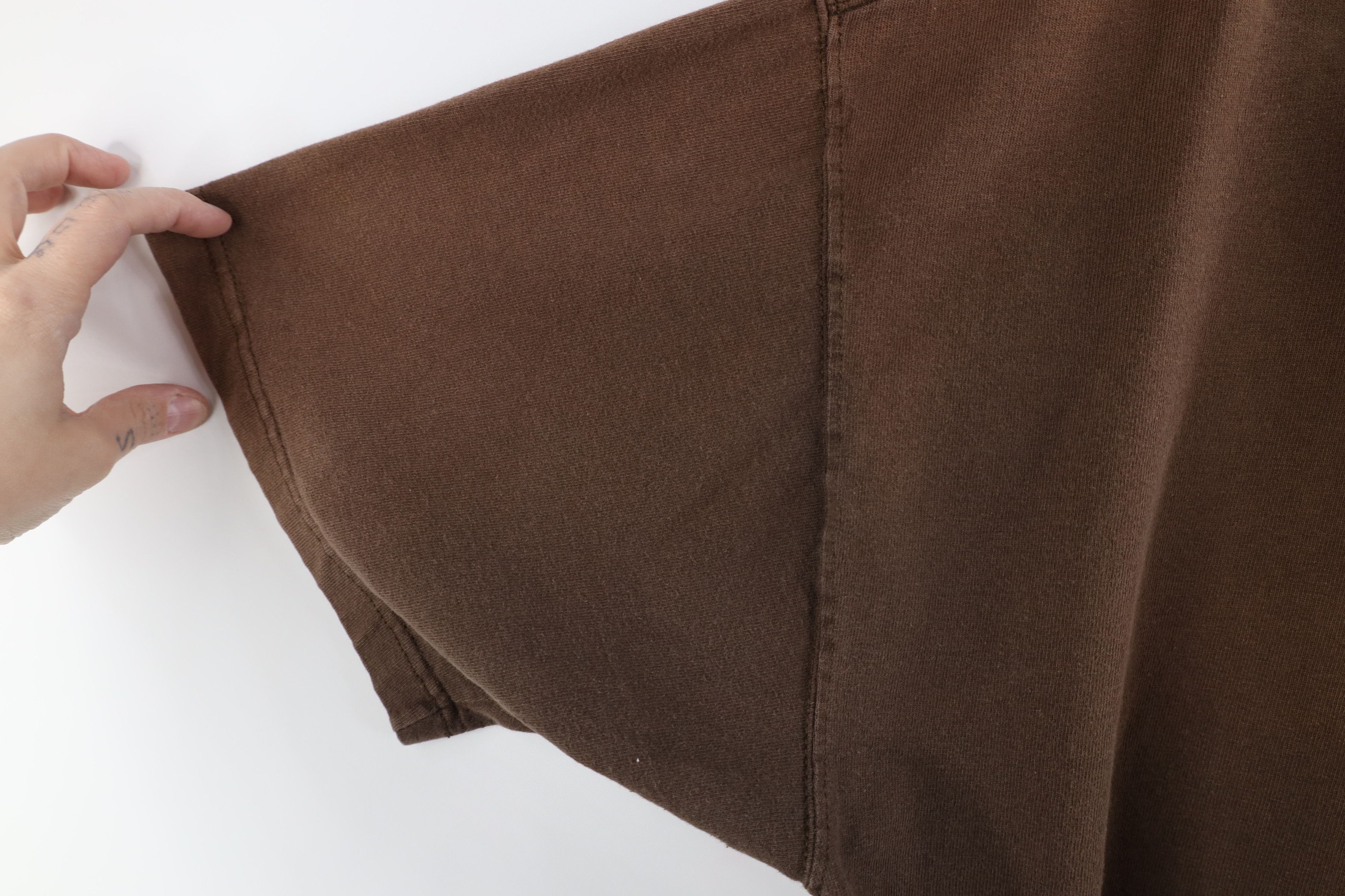 Carhartt × Vintage Vintage Carhartt Spell Out Sun Faded Heavy T-Shirt Brown Size US L / EU 52-54 / 3 - 11 Thumbnail