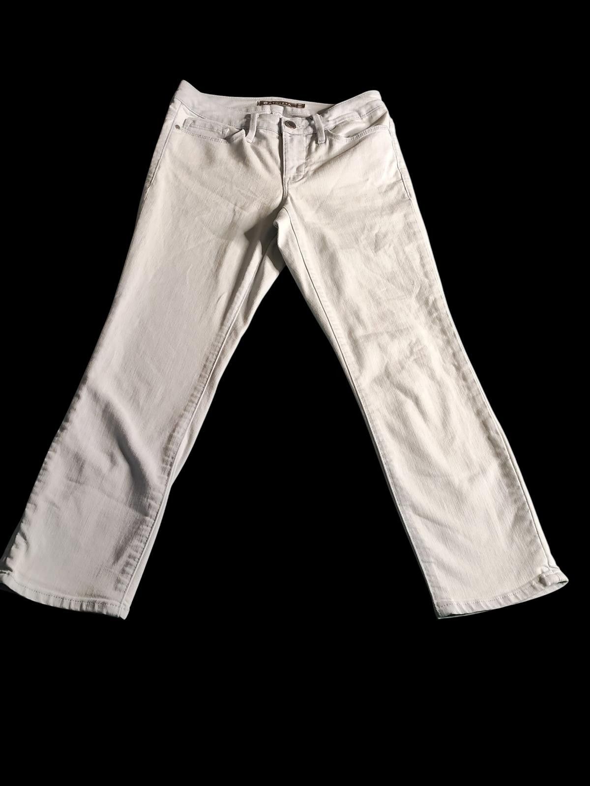 Other Athleta Women's White Straight-Leg Jeans Size 26" / US 2 / IT 38 - 3 Thumbnail