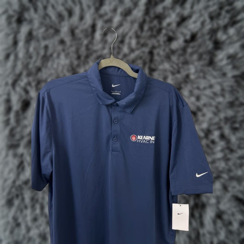 Nike Nike Golf Dry Victory Polo Shirt Mens Large Navy Blue S/S NWT Size US L / EU 52-54 / 3 - 1 Thumbnail