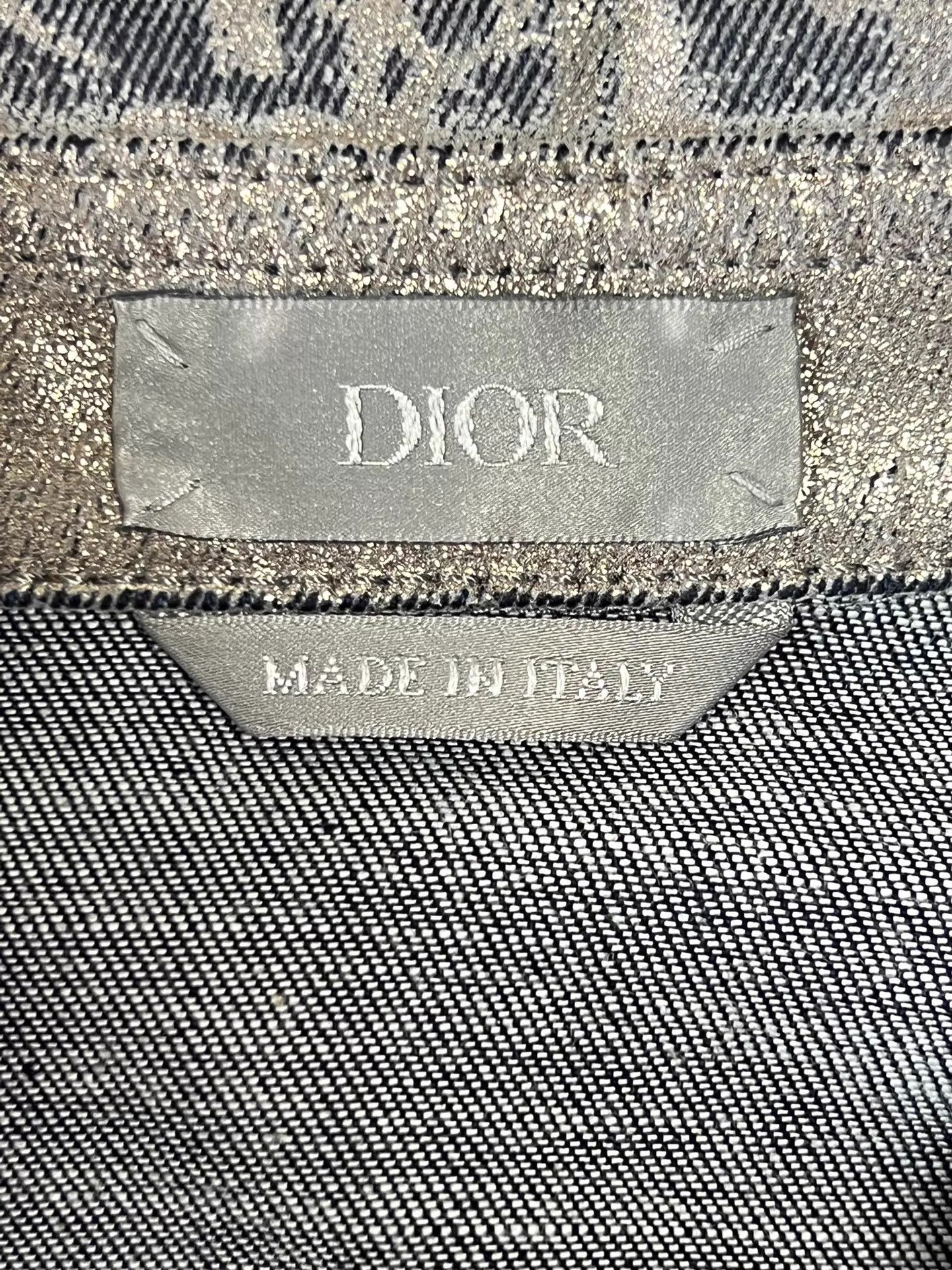Dior Dior Men's Long Sleeve Shirt 42 Dior Logo Print Size US XXL / EU 58 / 5 - 6 Thumbnail